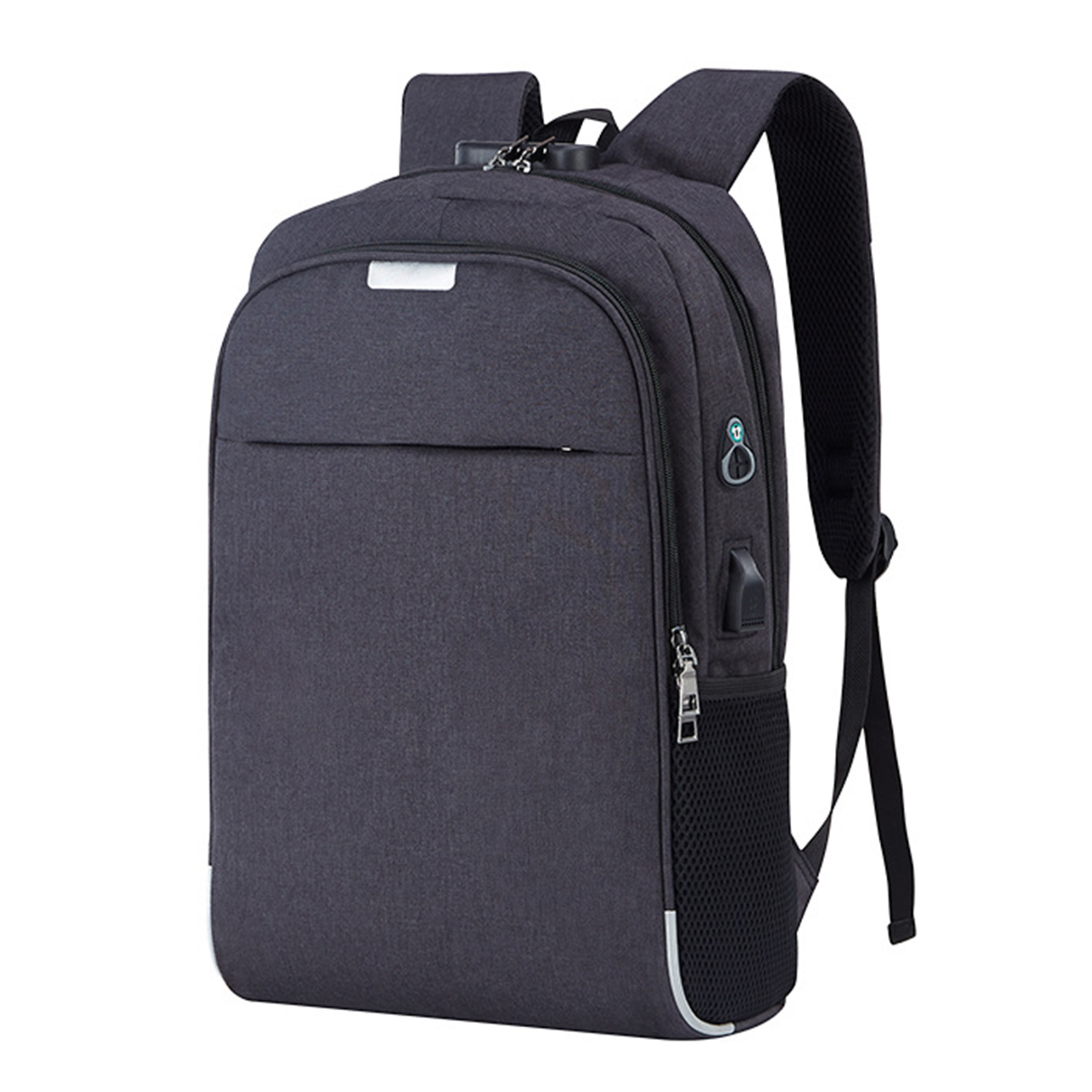 Backpacks for High School Lightweight Bag with Combination Lock & USB