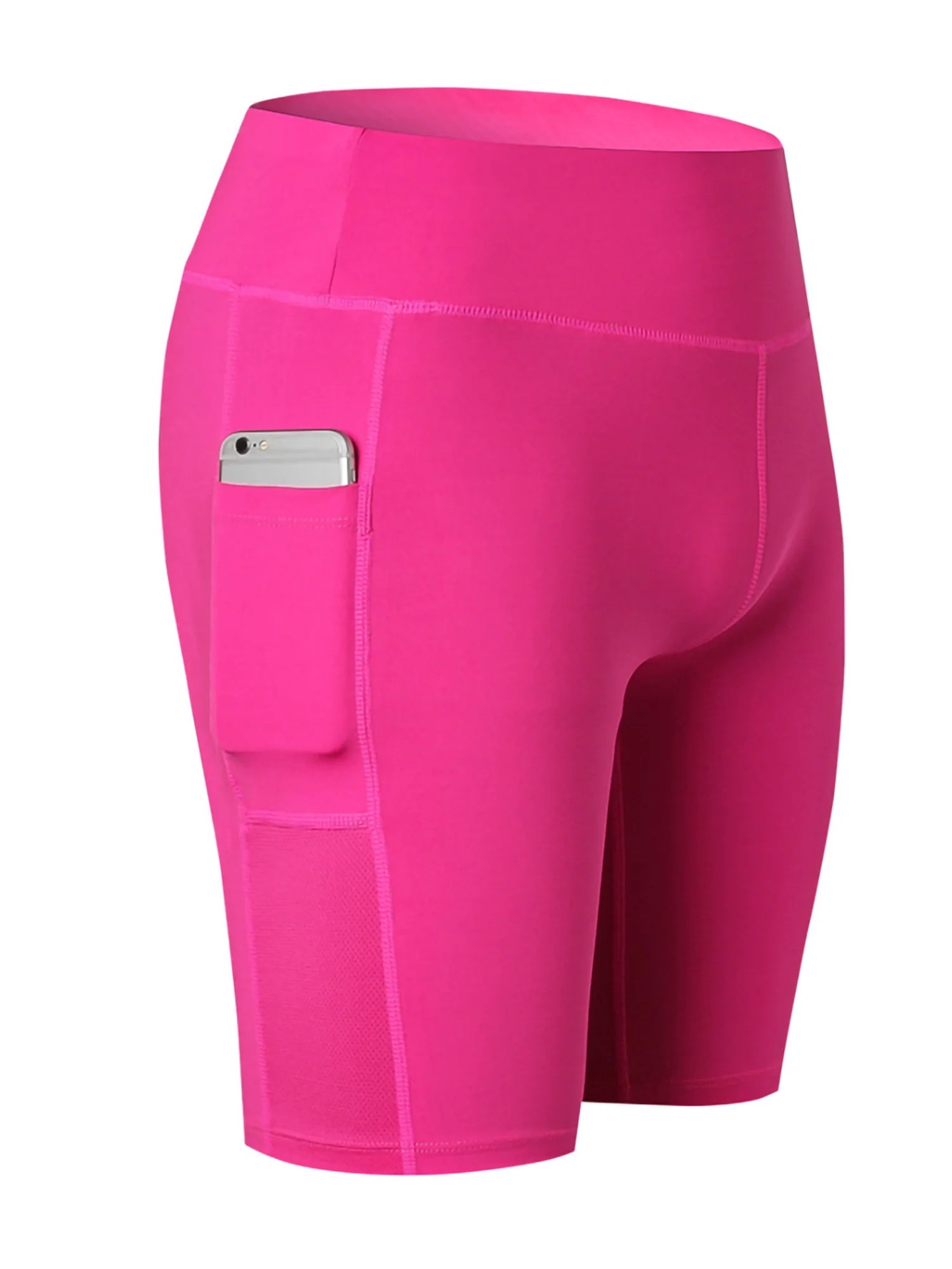 CVLIFE Plus Size Ladies Women High Waist Yoga Shorts Sports Shorts