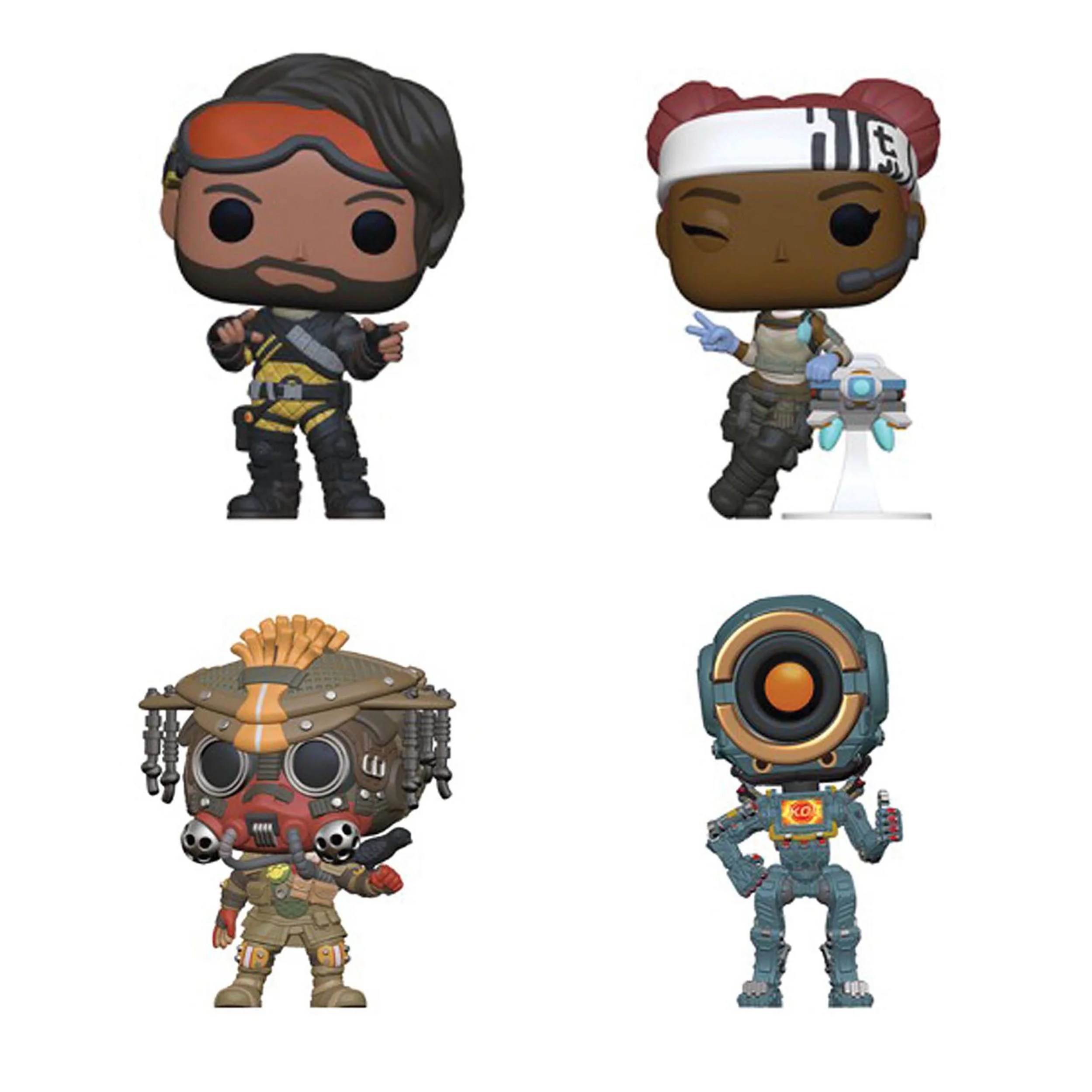 Funko POP! Games Apex Legends Collectors Set Mirage, Lifeline, Bloodhound, Pathfinder