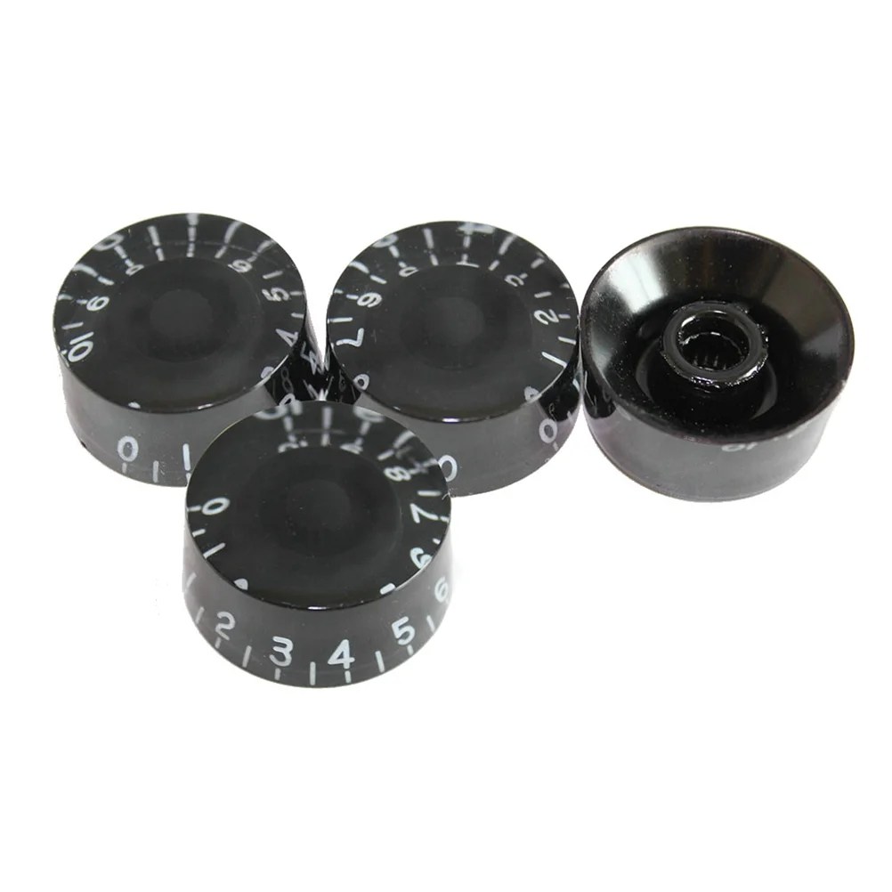 Buy TINKSKY 4 PCS/ Set Round Guitar Knobs Volume Tone Control Knobs