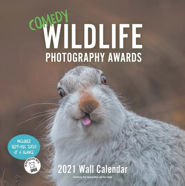 Comedy Wildlife 2021 Wall Calendar (Funny Animal Monthly Calendar