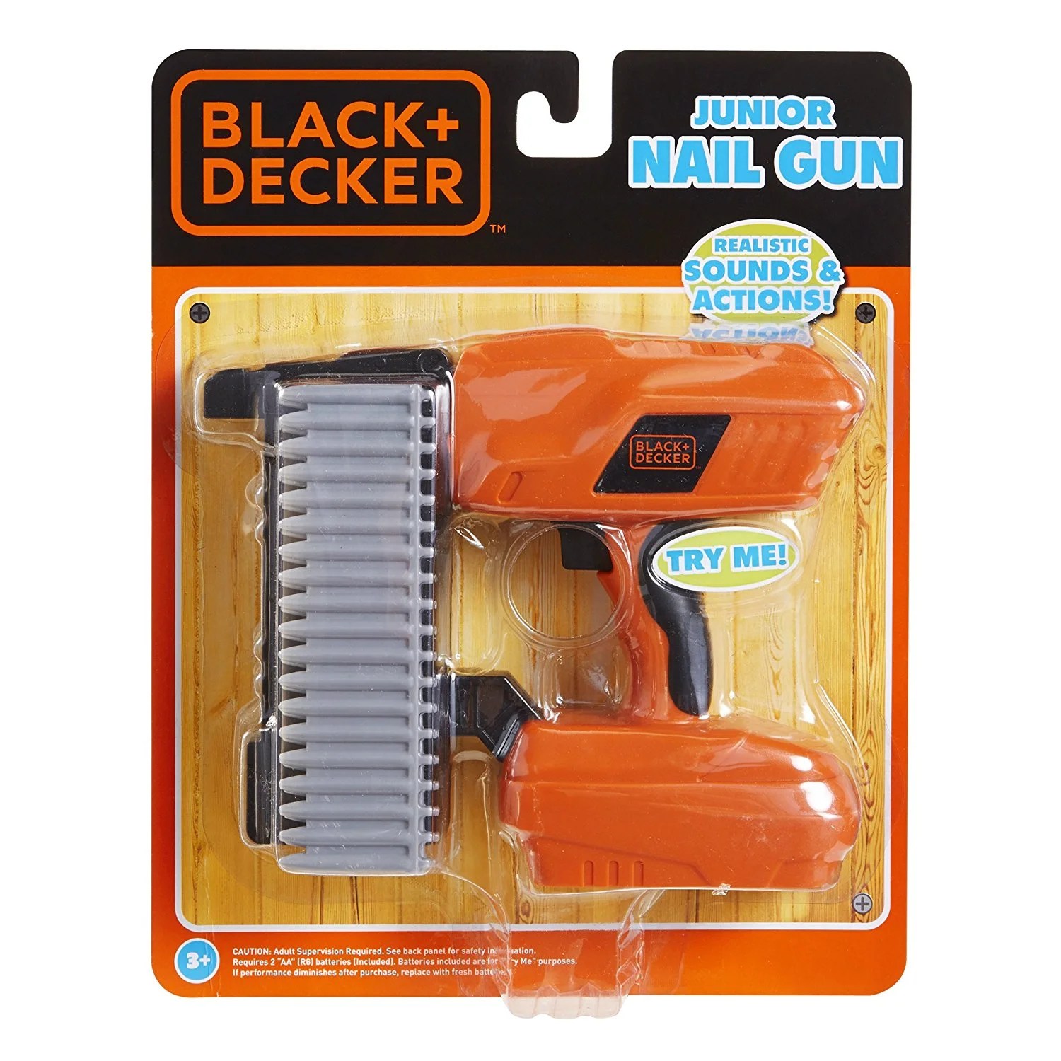 Black & Decker Jr. Electronic Tool Nailgun Toy Walmart