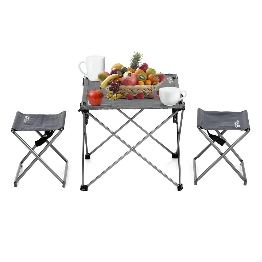 Outdoor Foldable Camping Picnic Tables Portable Compact Lightweight