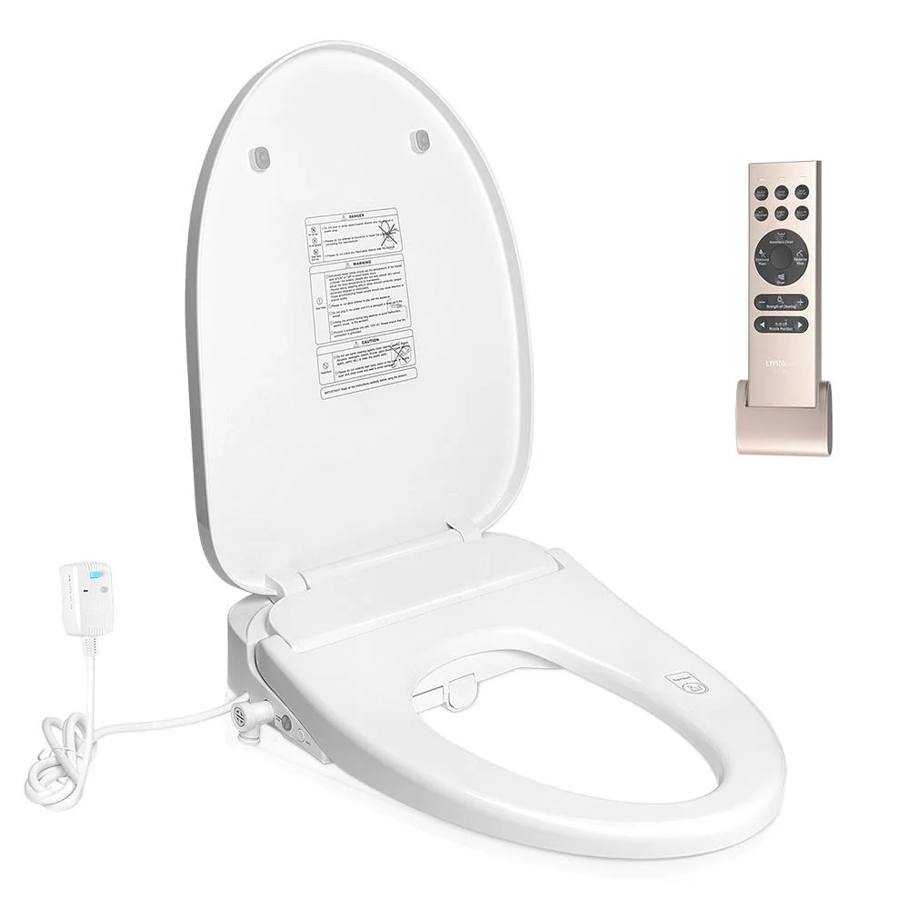 Electronic Bidet Toilet Seat, Instantaneous Water Heating, Heated Seat