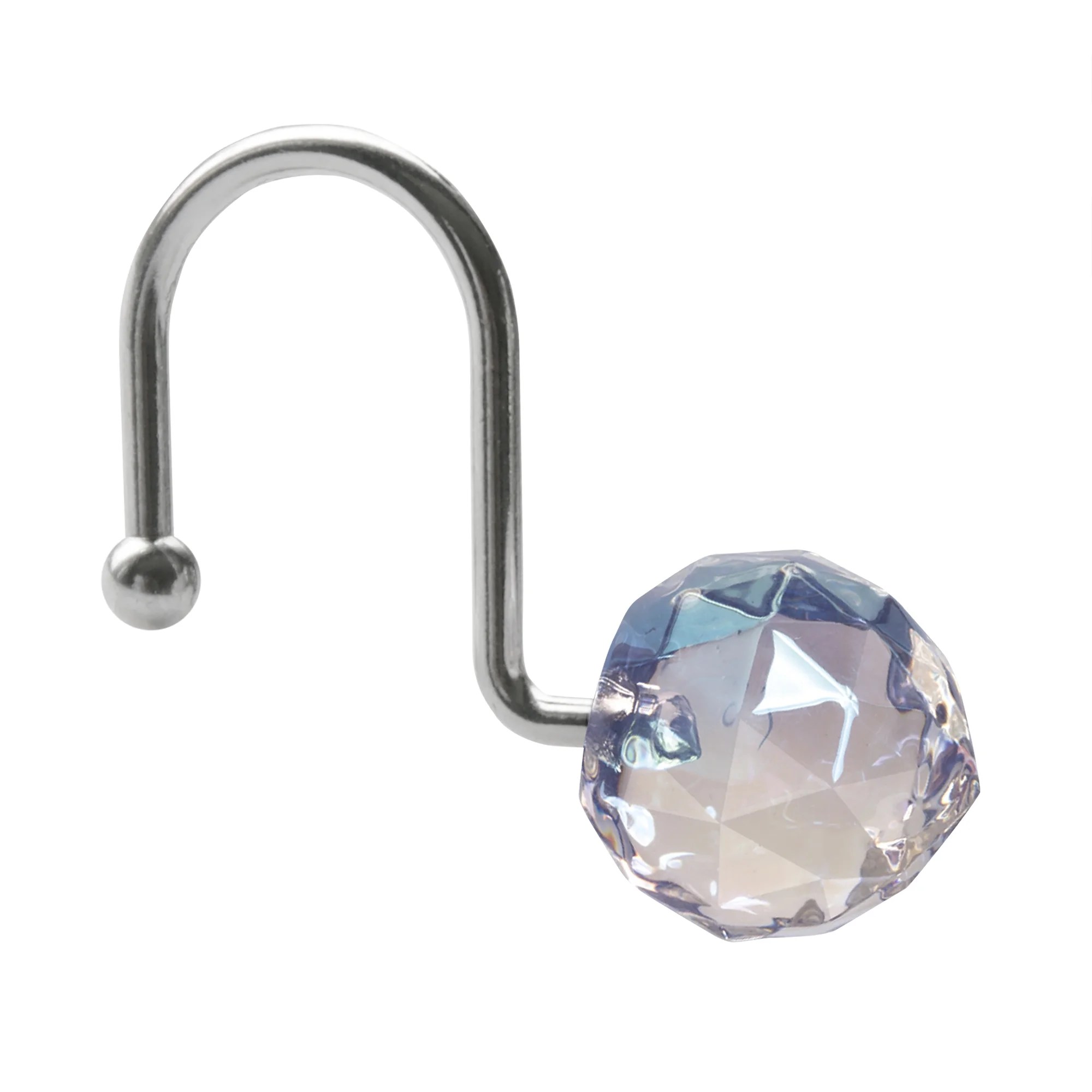 Better Homes & Gardens Rustproof Faceted Iridescent Shower Curtain