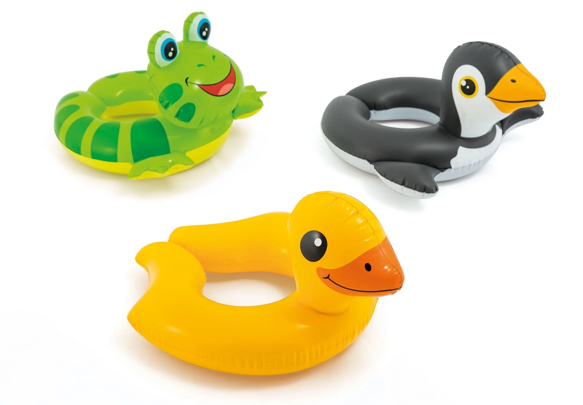 Intex Animal Split Swim Ring Kid's Pool Float Assorted Designs