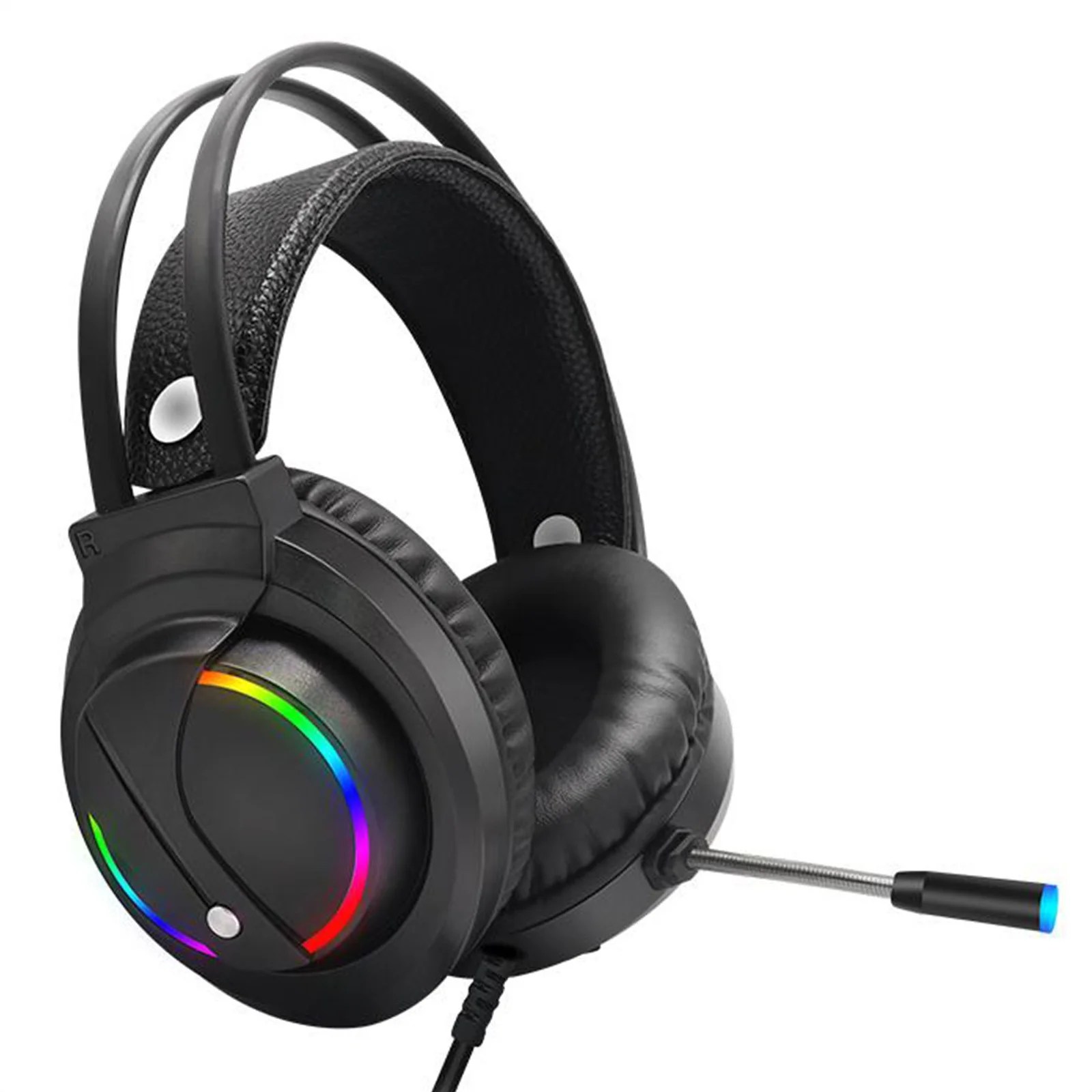 TSV USB Pro Gaming Headset for PC 7.1 Surround Sound Headphones with