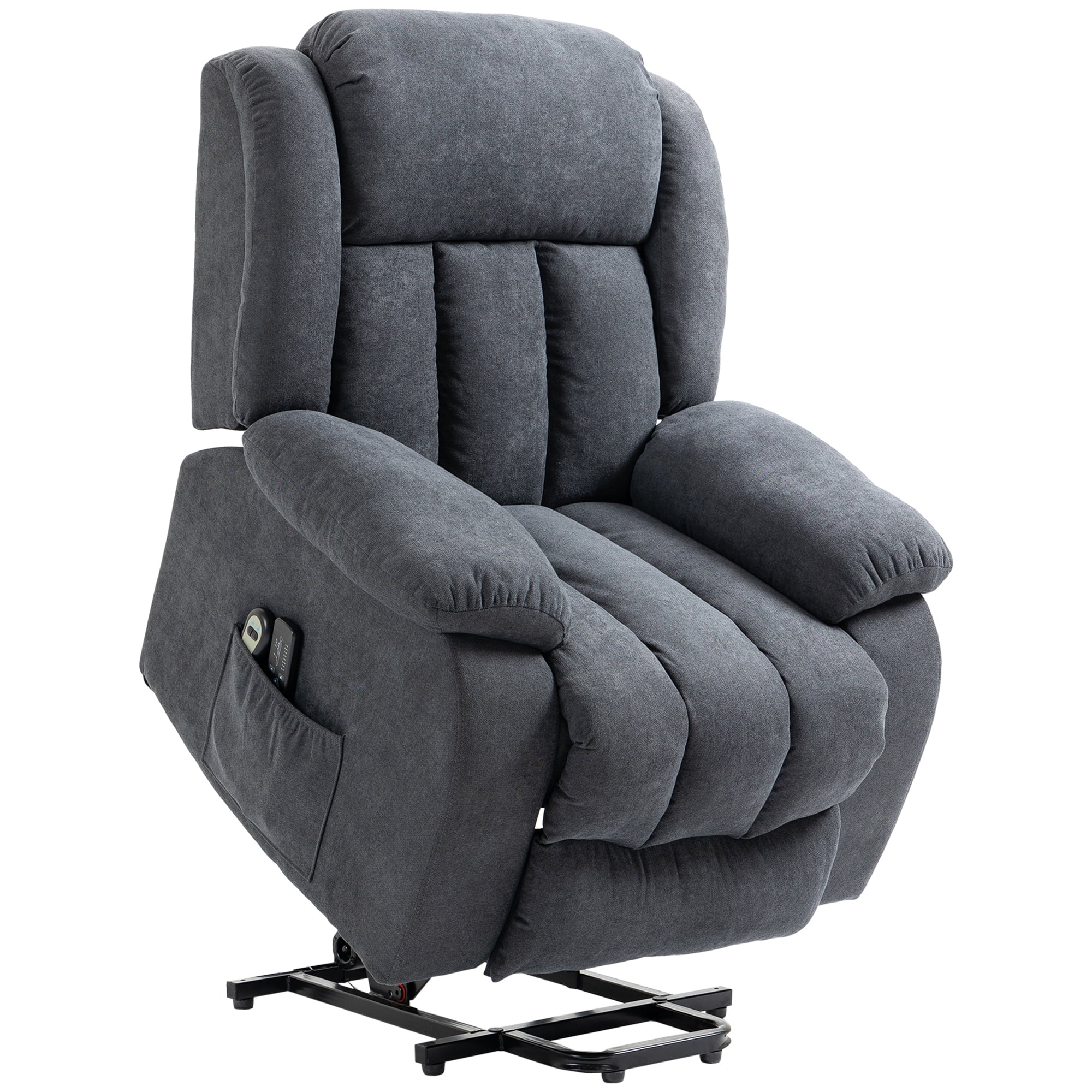 Power Lift Chair for Elderly Big and Tall with Massage, Linen