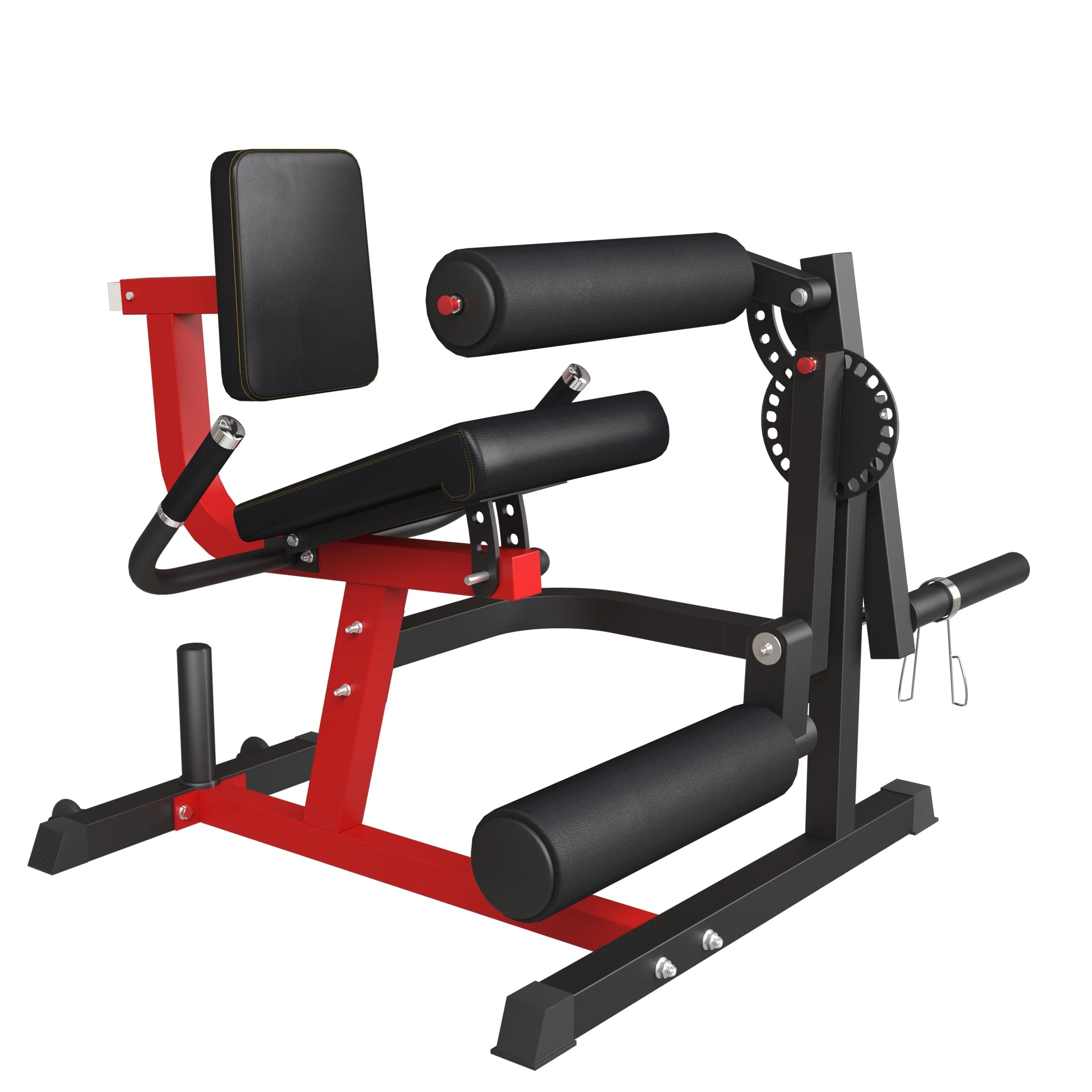syedee Fitness Leg Extension Machine, 450 lbs Adjustable Leg Curl with