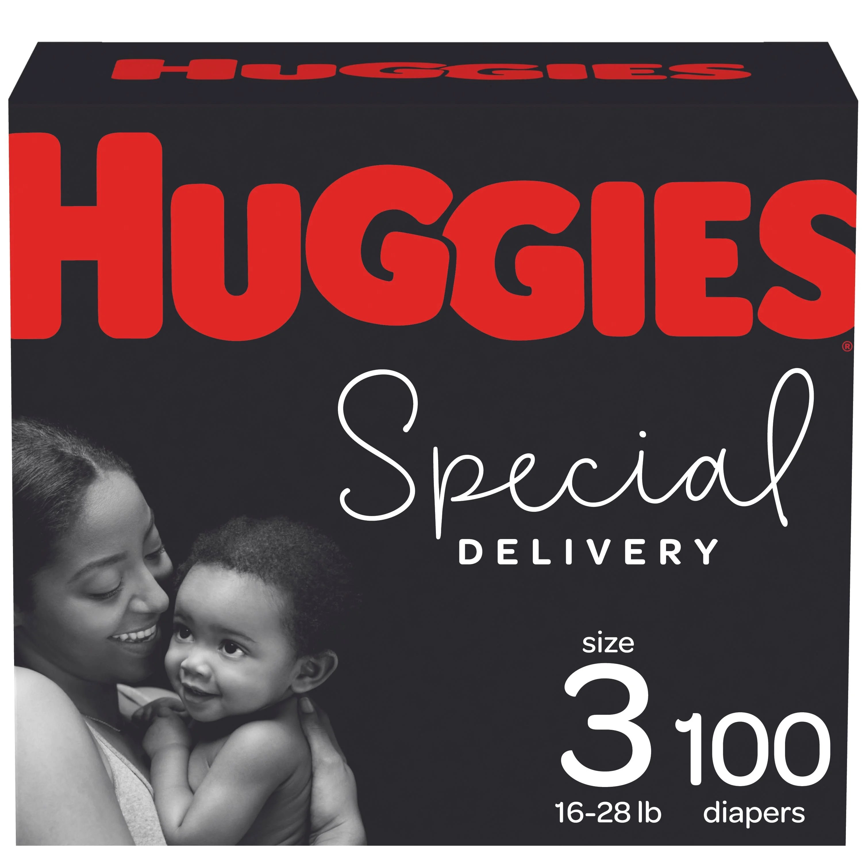 Huggies Special Delivery Hypoallergenic Baby Diapers, Size