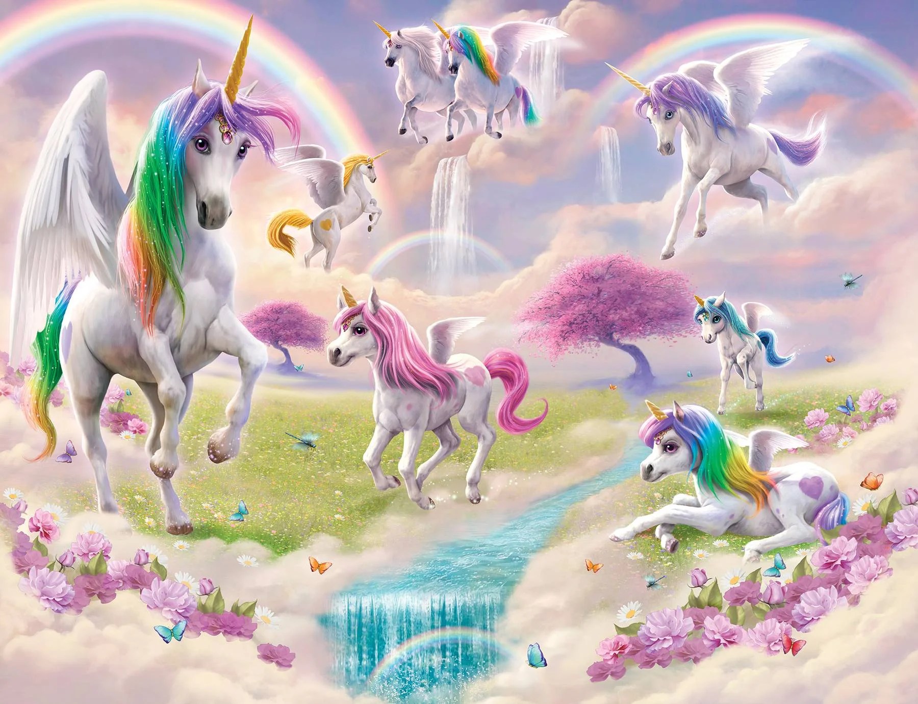 Walltastic Walltastic Magical Unicorn Wall Mural