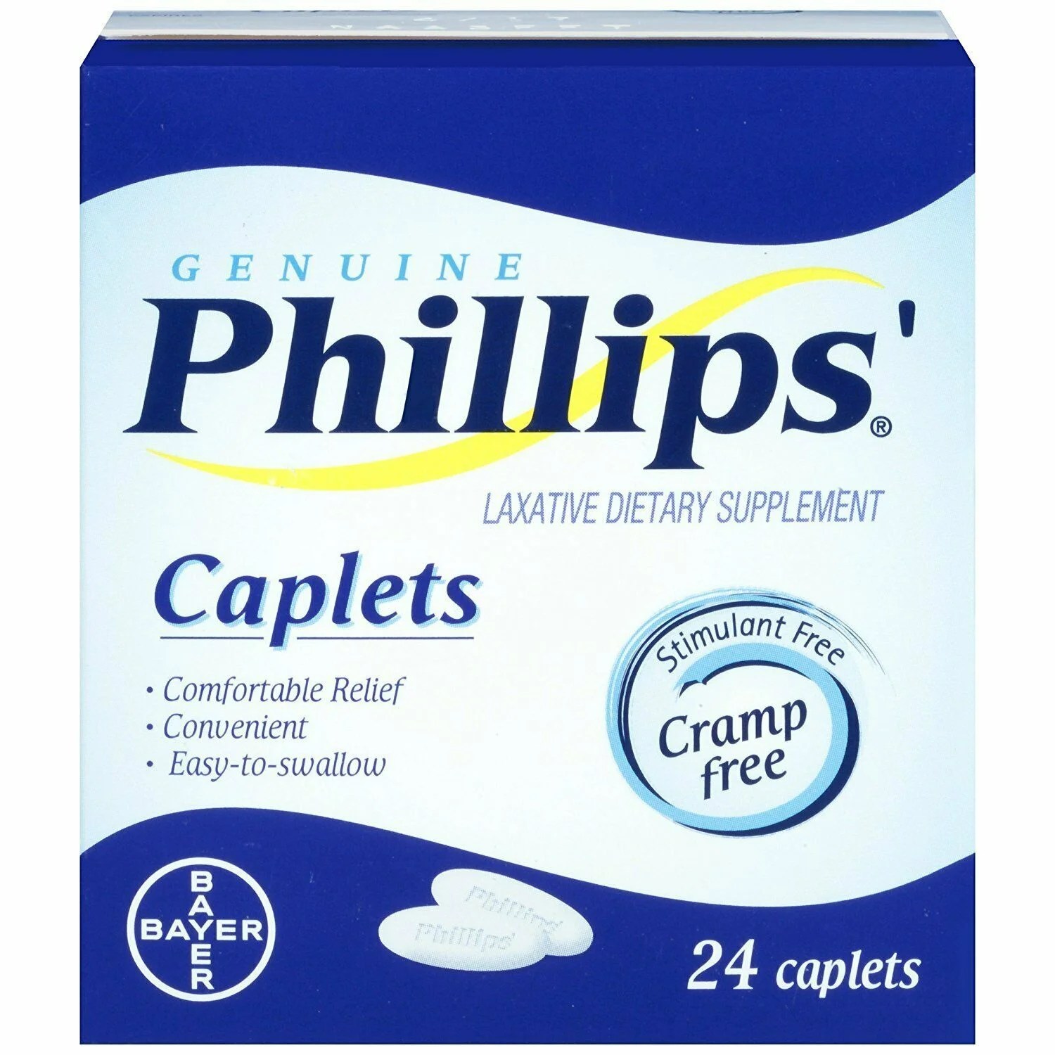 Phillips Laxative Caplets Comfortable Relief Occasional Constipation