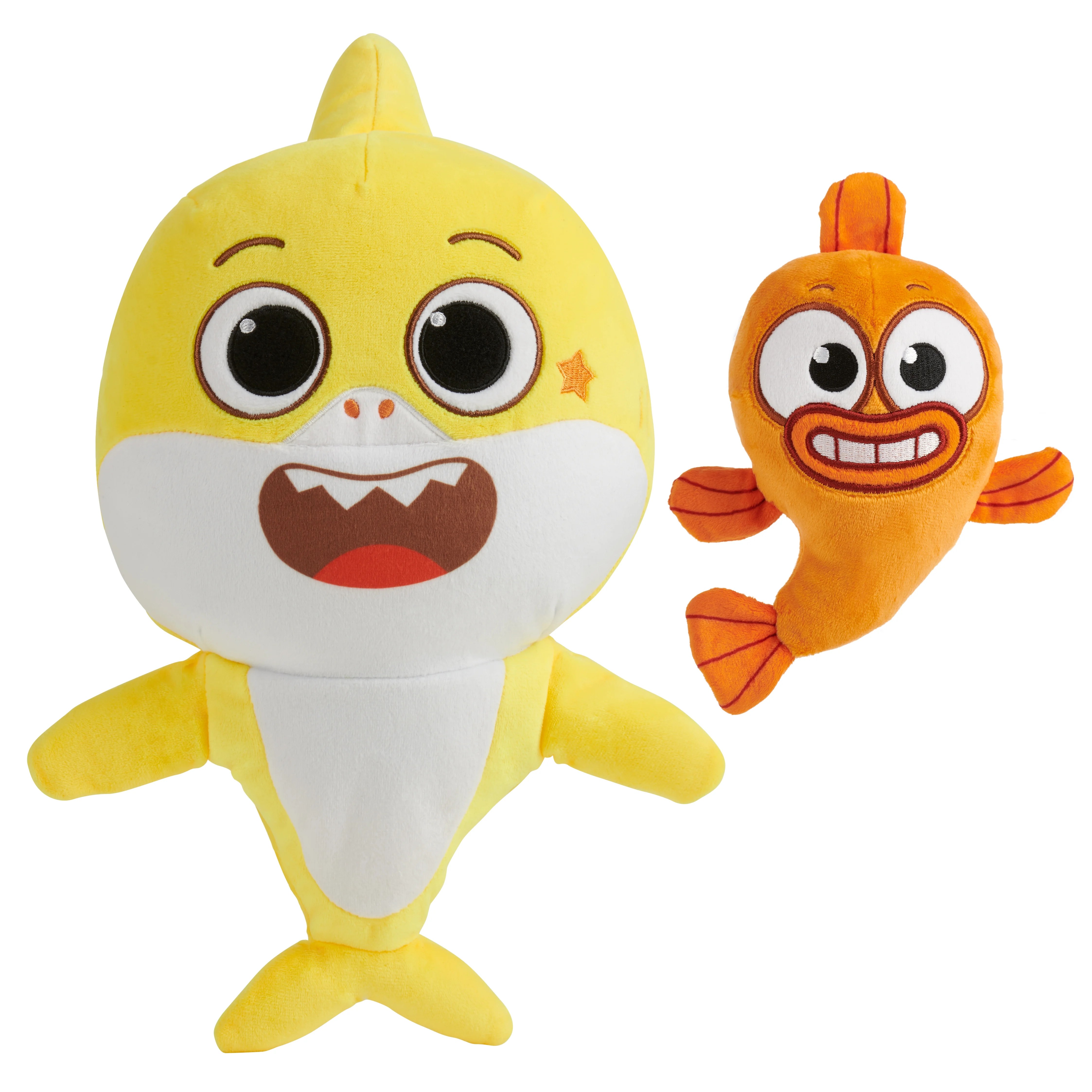 Baby Shark's Big Show! Sing & Swing Baby Shark & William, Plush 2Pack