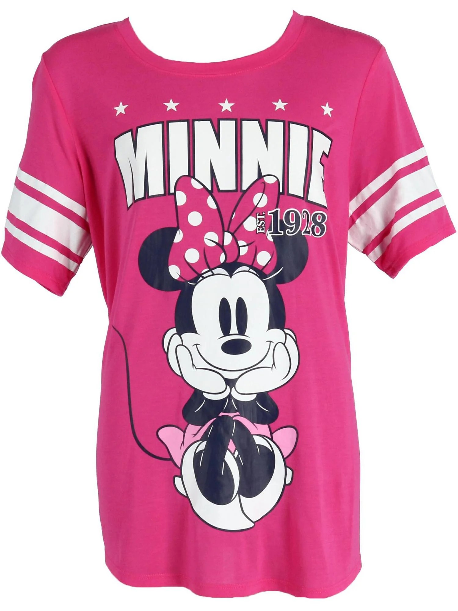 Disney Disney Minnie Mouse Short Sleeve Jersey Shirt (Women's Plus