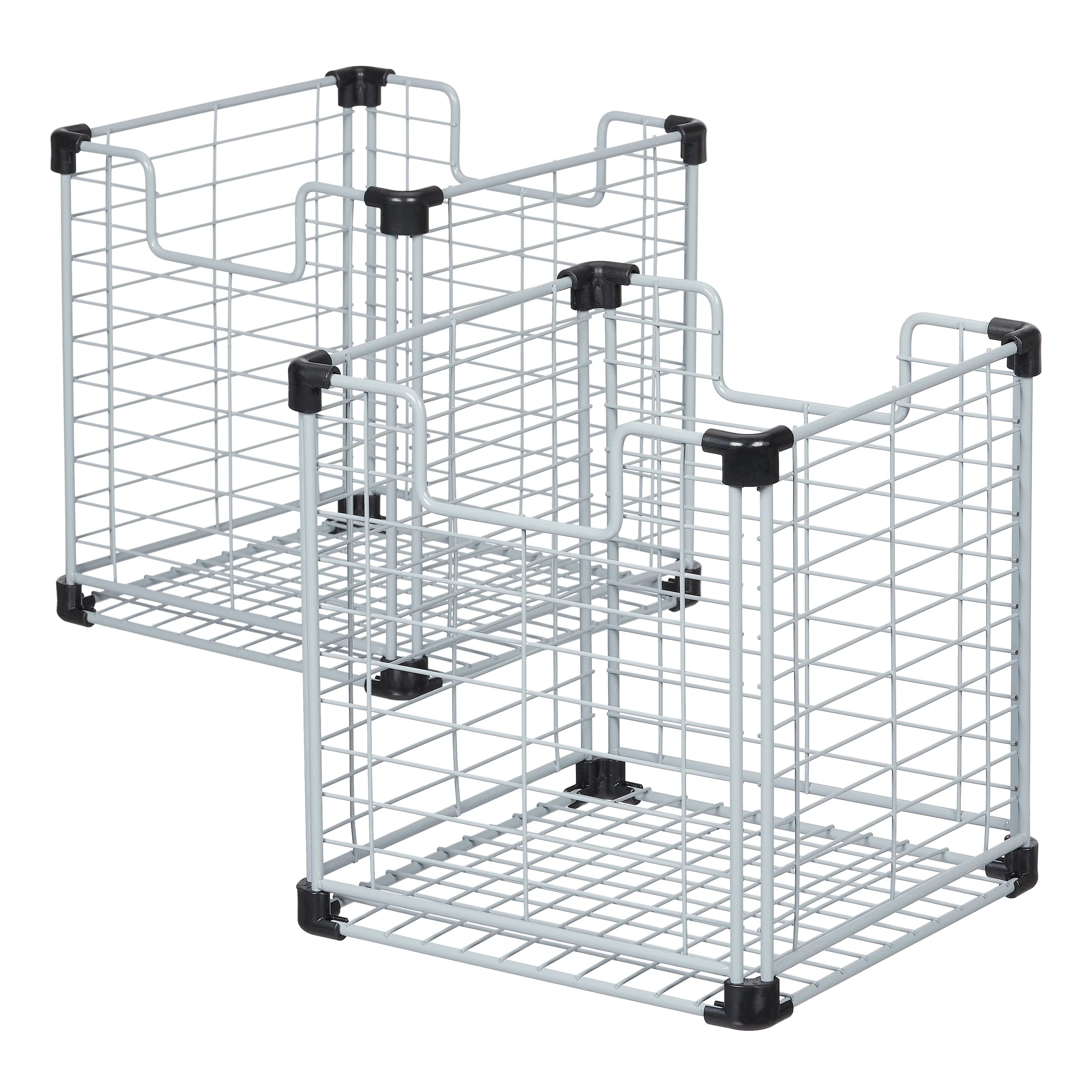 Your Zone BuildYourOwn Cube Kids Storage Bin, 2 Pack