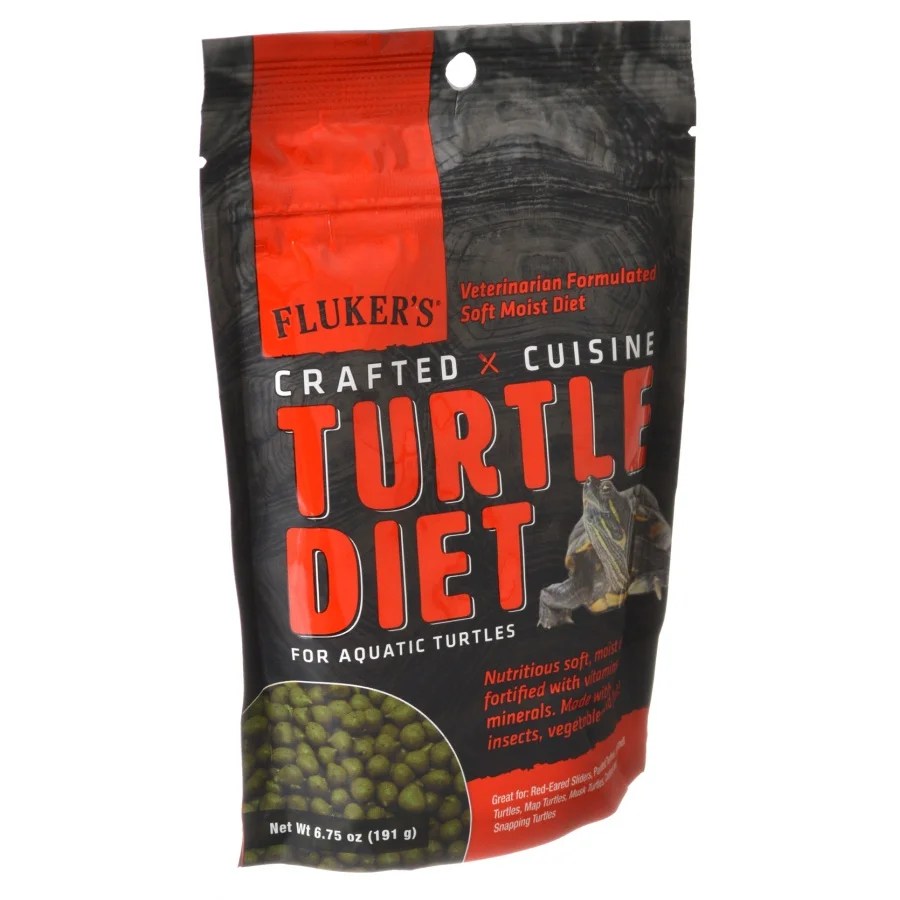 Flukers Crafted Cuisine Turtle Diet for Aquatic Turtles 6.5 oz