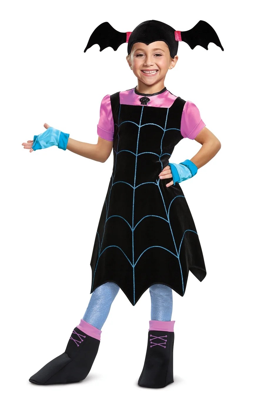 Vampirina Girls Child Deluxe Cute Vampire Tv Show Character Costume