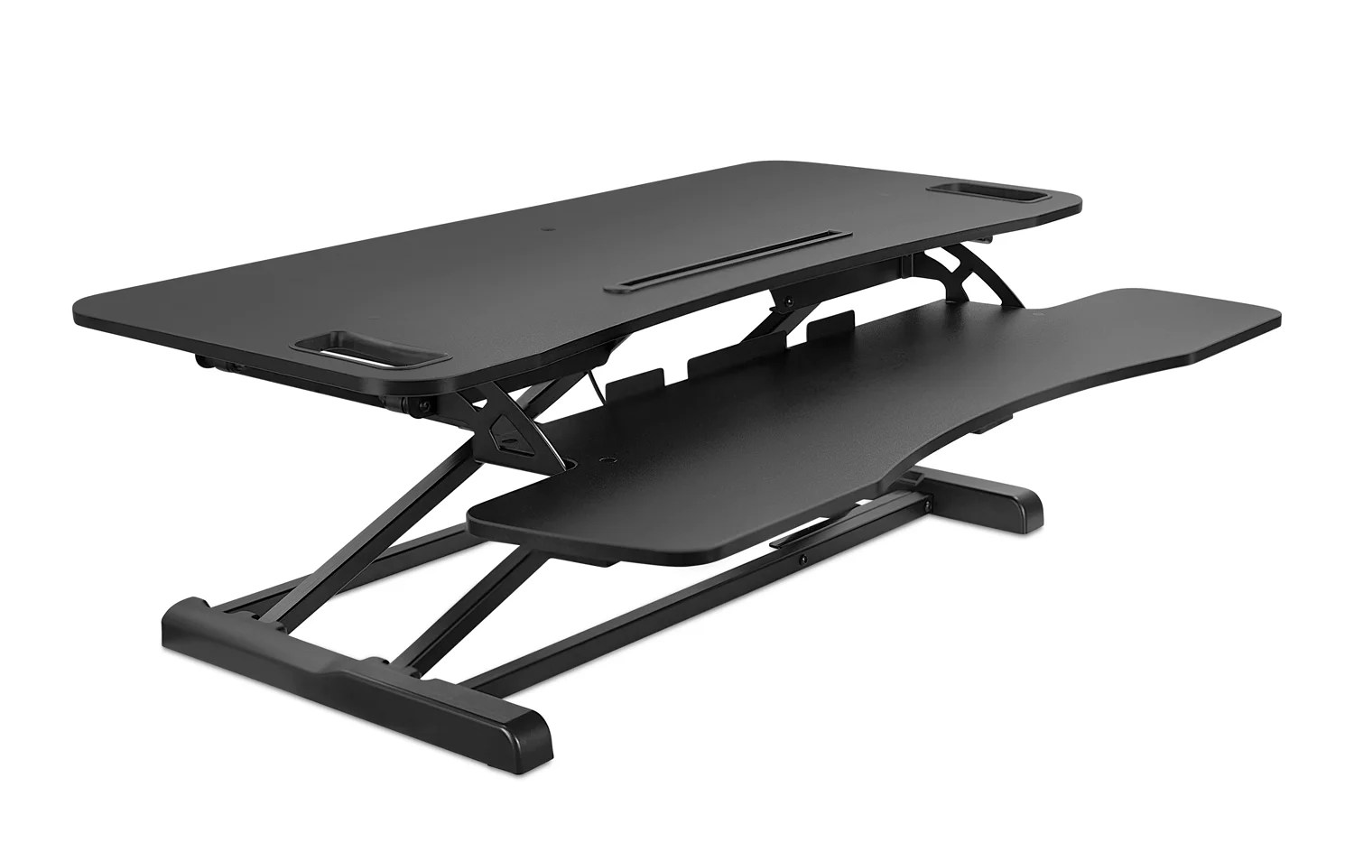 MountIt! Standing Desk Converter Height Adjustable 37 Inch Wide