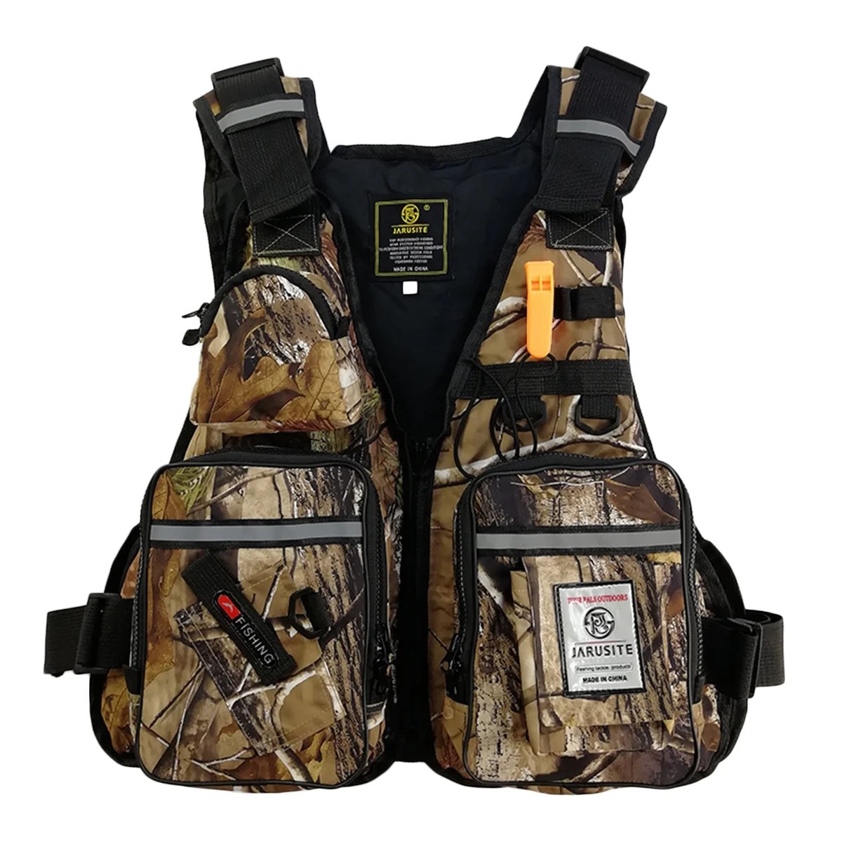 Adult Universal Fishing Life Jacket Reflective Multi