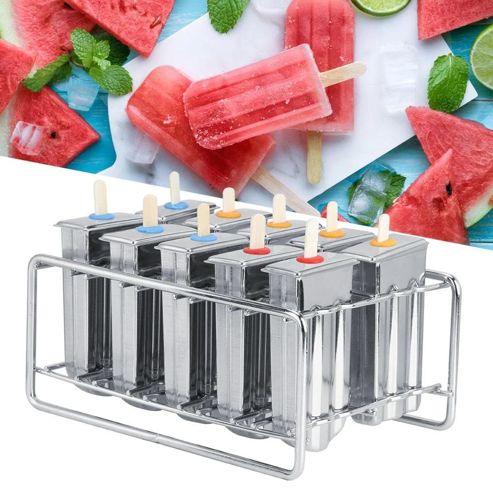 OTVIAP DIY Ice Cream Mold,Kitchen Supplies,Stainless Steel Ice Cream