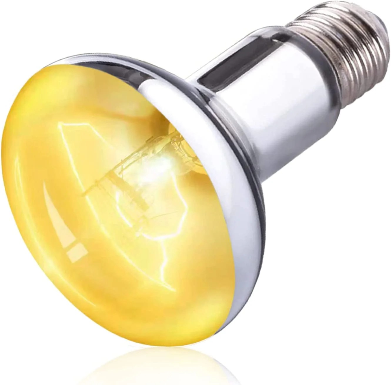 VRURC 100W UVA UVB Reptile Light, Full Spectrum Reptile Heat Lamp Basking Bulb for Bearded