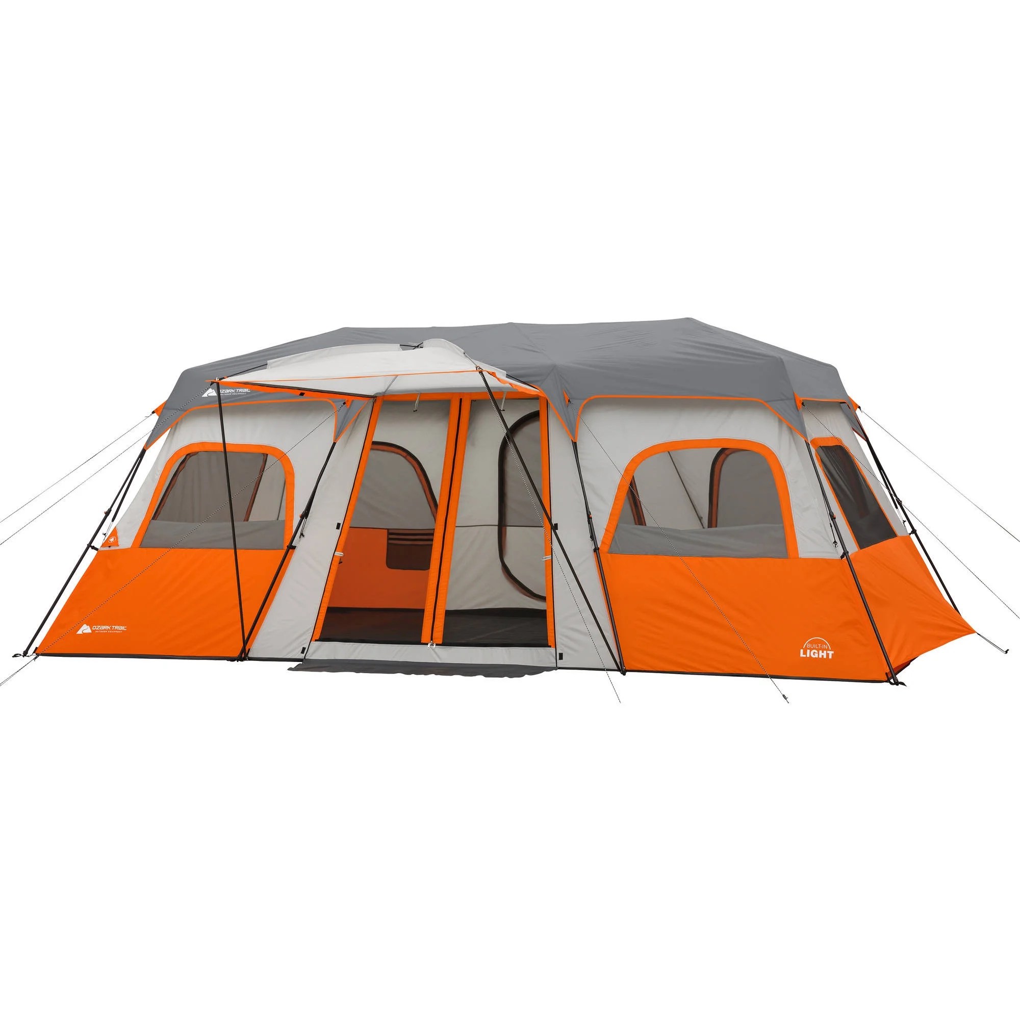 Ozark Trail 18' x 10' Instant Cabin Tent with Integrated Led Light