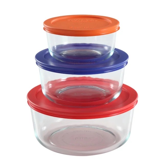 Mixing Bowls Tableware microwave freezer & dishwasher safe. Pyrex