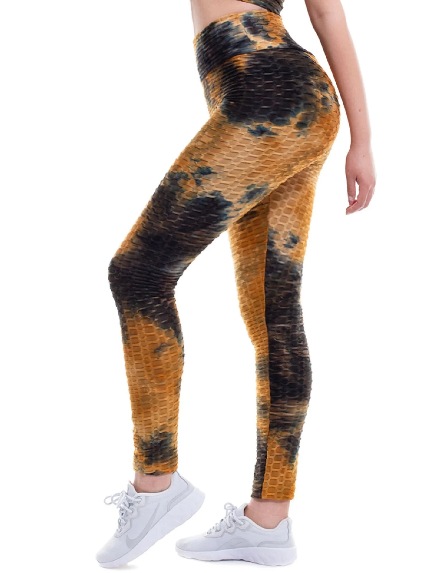 MixMatchy MixMatchy Women�s High Waist Textured Tie Die MixMatchy MixMatchy Women�s High Waist Textured Tie Die