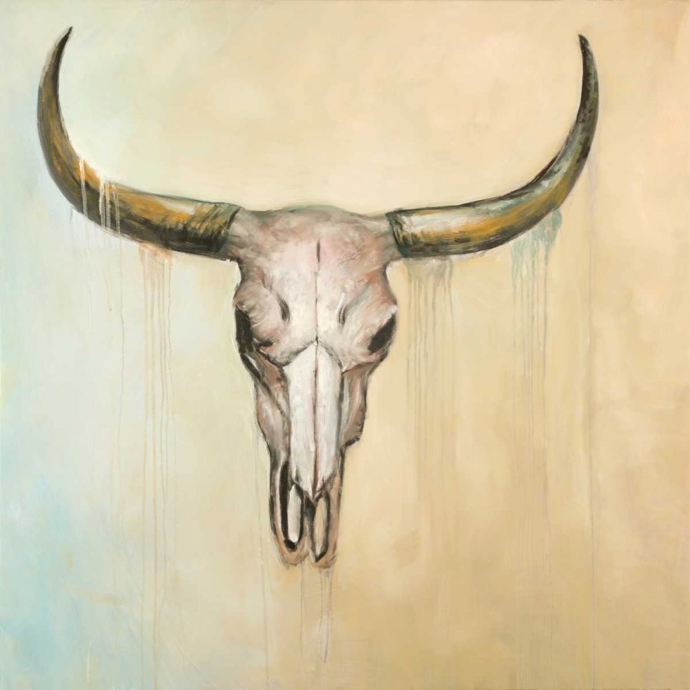 Cow Skull Poster Print by Atelier B Art Studio Walmart