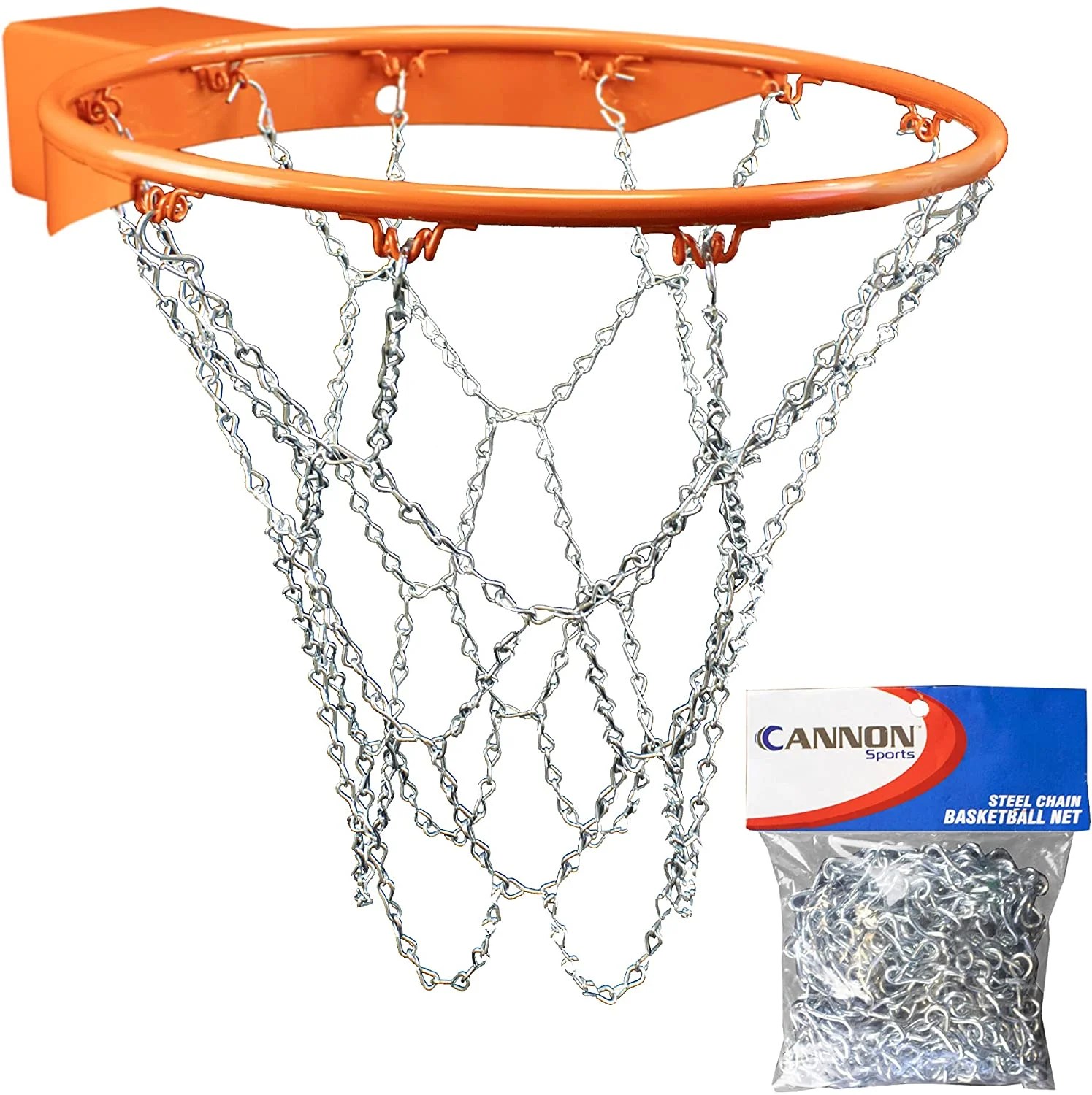 Cannon Sports Chain Basketball Net Replacement for Outdoor Training