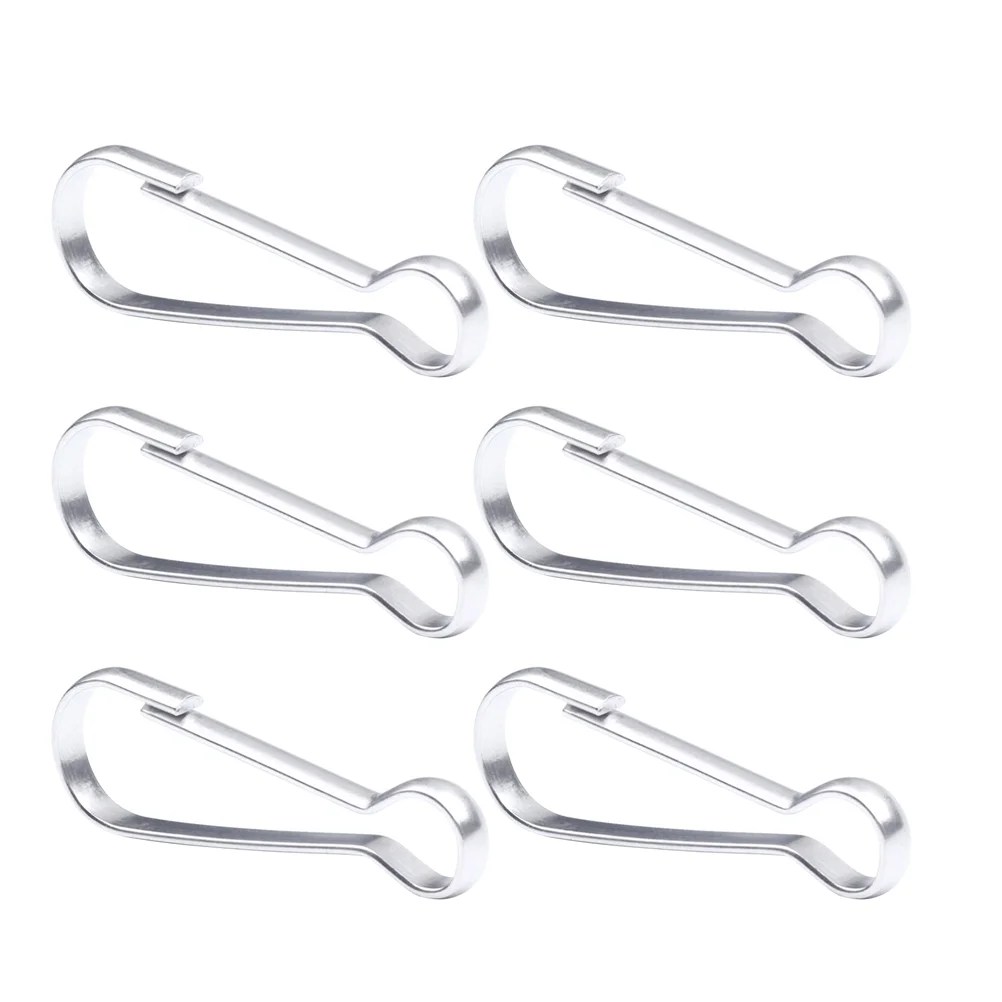 15 Pcs 50MM Flag Pole Snap Clip Hooks Stainless Steel Flagpole