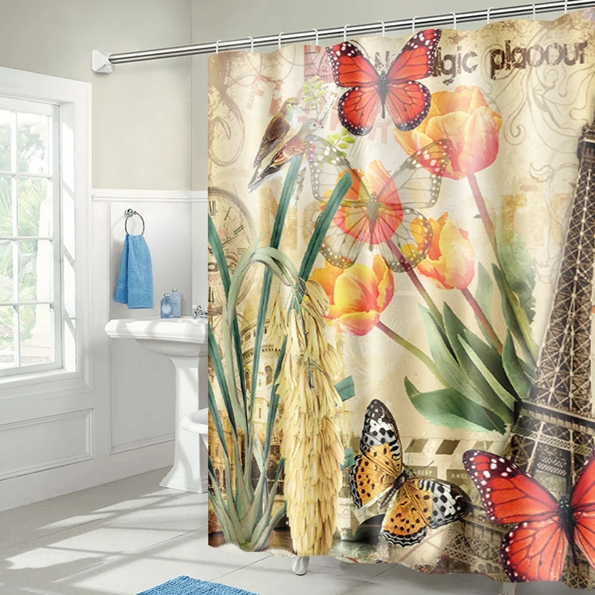 Cool Modern Shower Curtains For Small Room