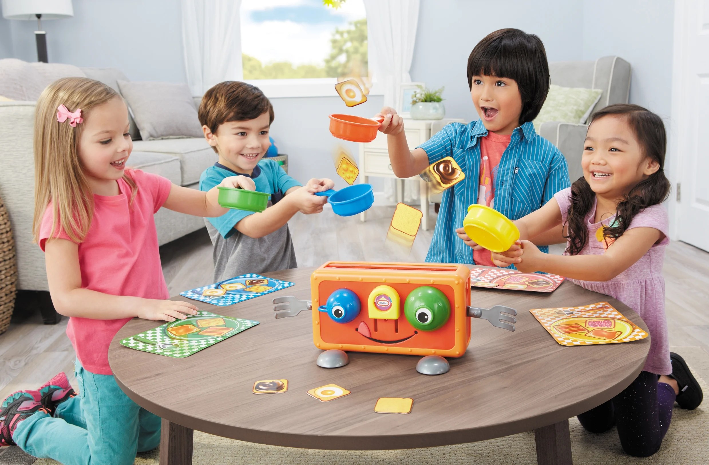 Little Tikes Crazy Toaster Board Puzzle Games Play Fun Kids Toy Toddler