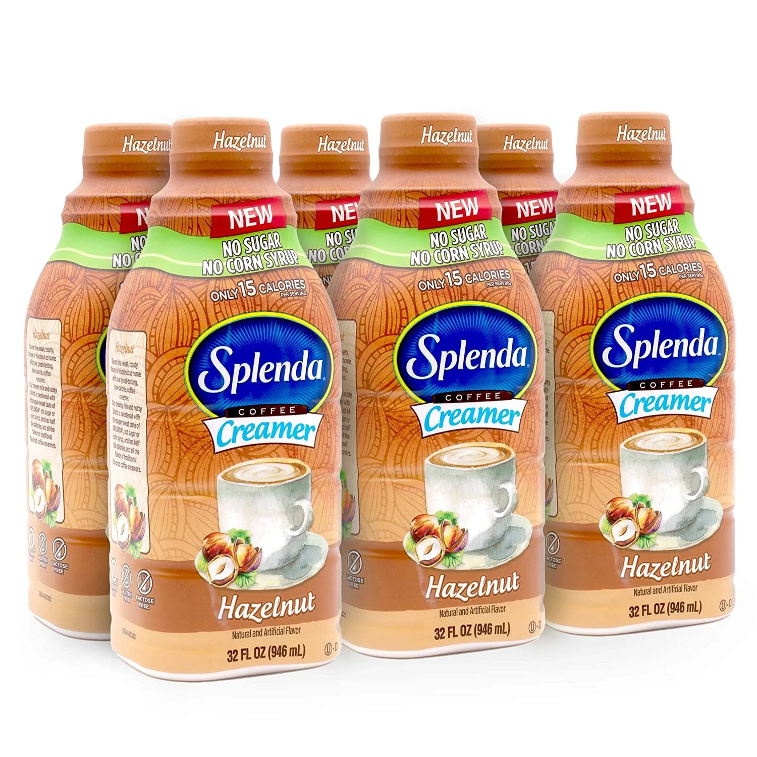 Buy SPLENDA Sugar Free, Low Calorie Hazelnut Coffee Creamer. 32 Fl Oz