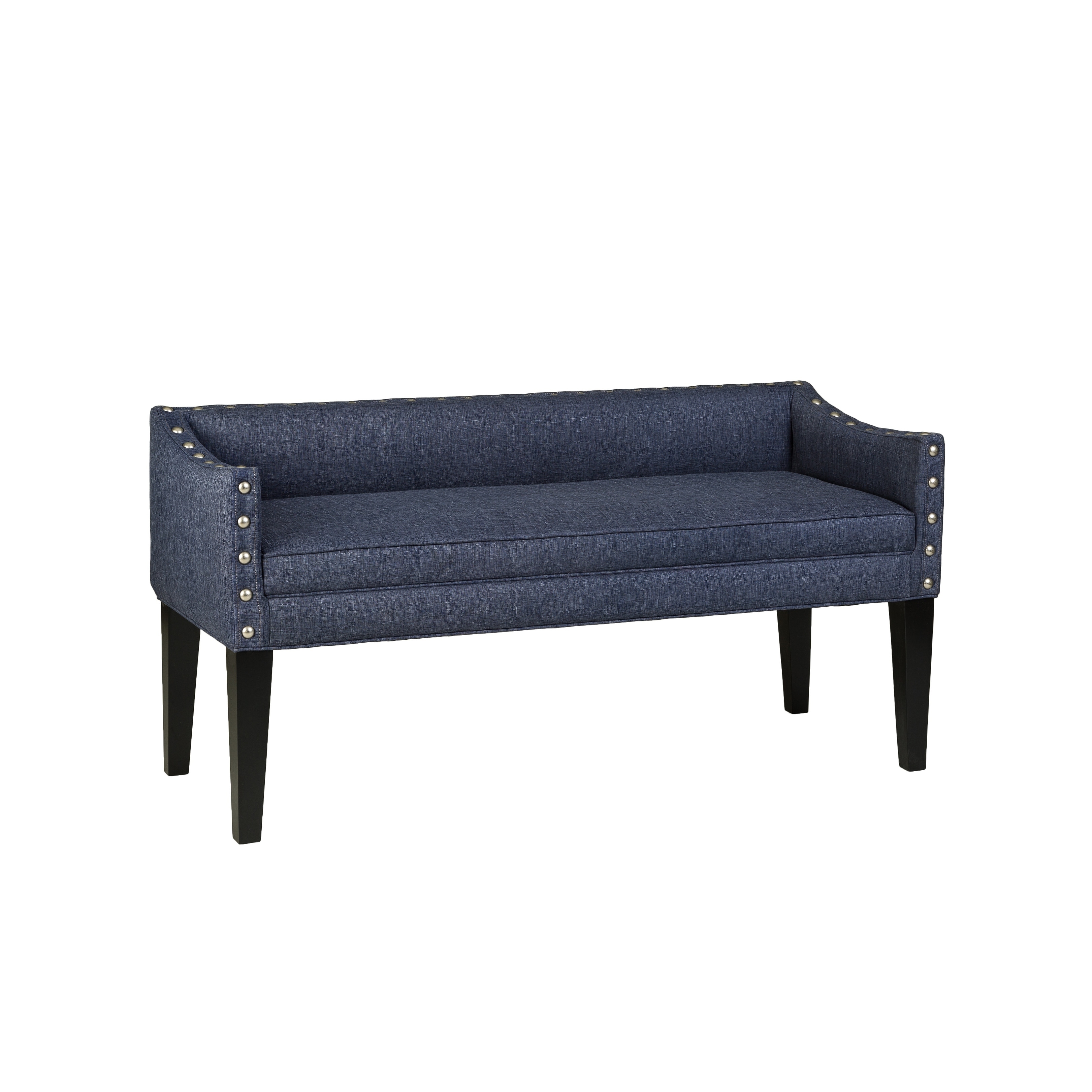 leffler home 13000024601 whitney transitional long upholstered bench