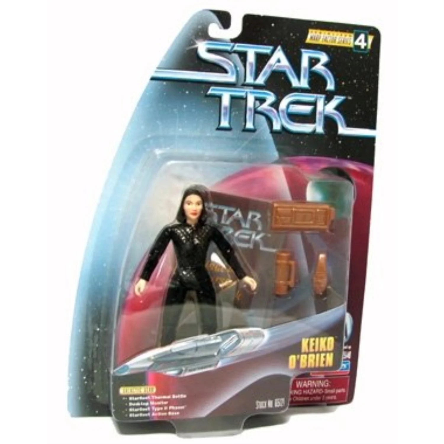 star trek keiko o'brien deep space nine warp factor series 4 action