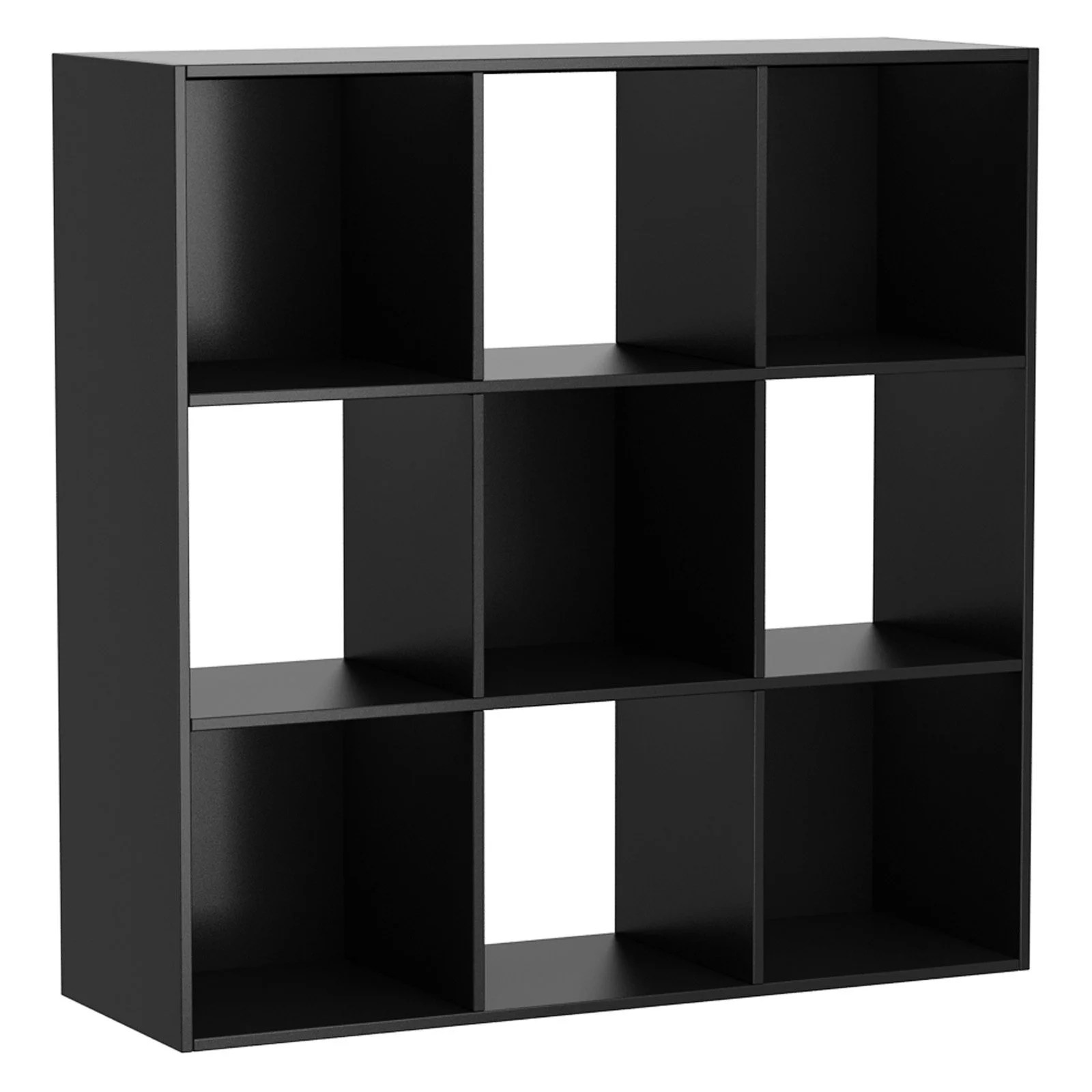 Homestar Wooden 9 Cube Organizer Bookcase