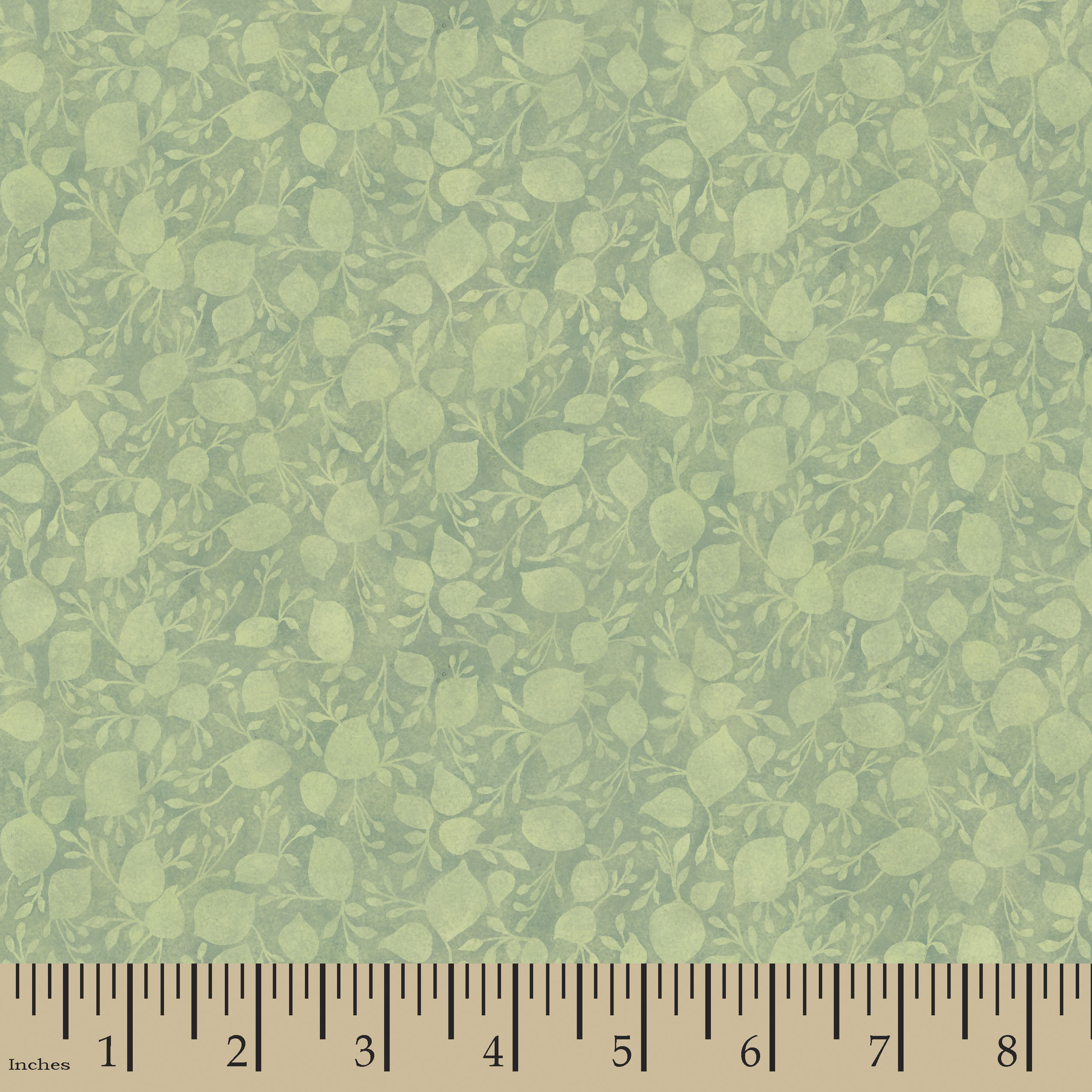 Eucalyptus Leaves Fabric By The Yard