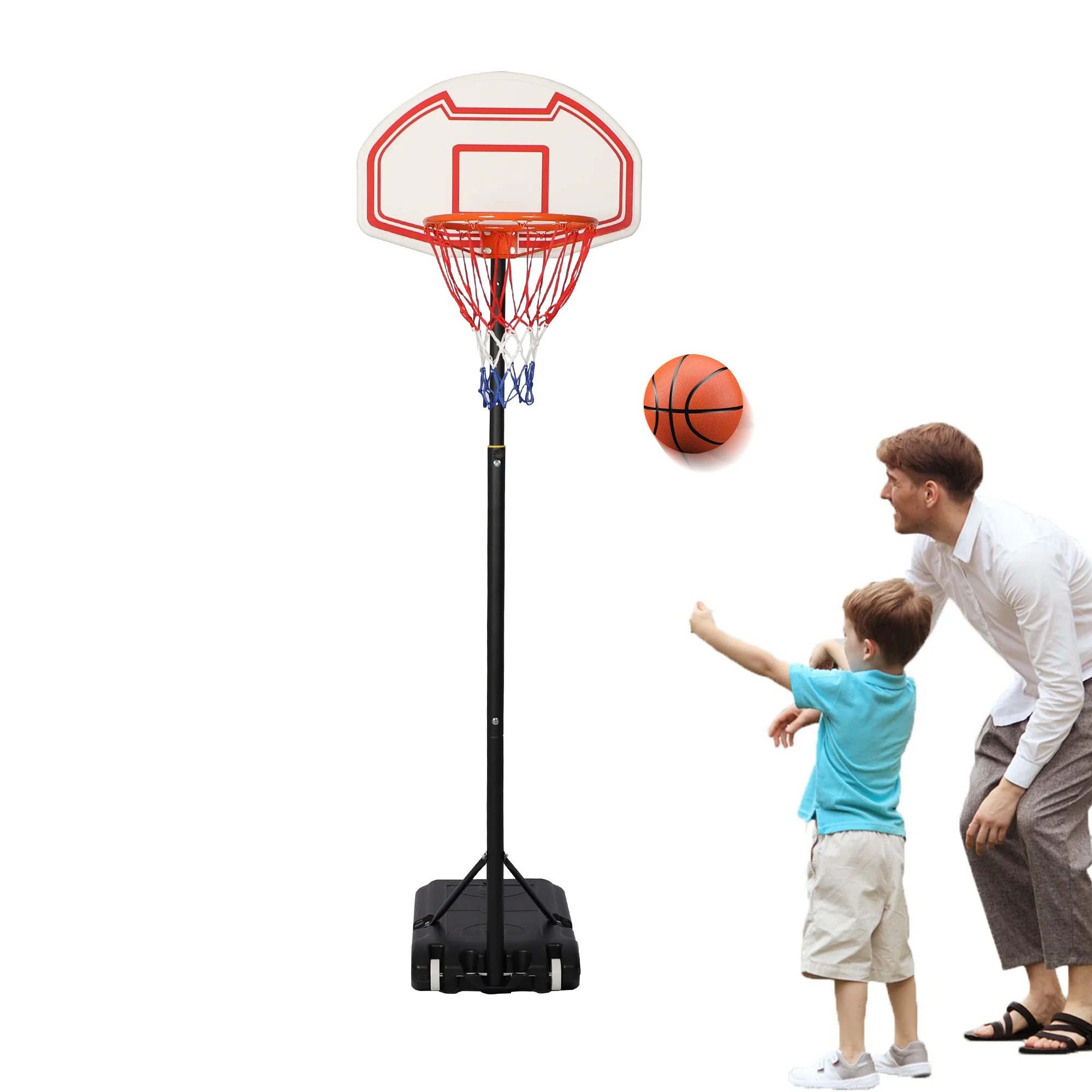 KARMAS PRODUCT Portable Basketball Hoop Kids Indoor Outdoor Sport