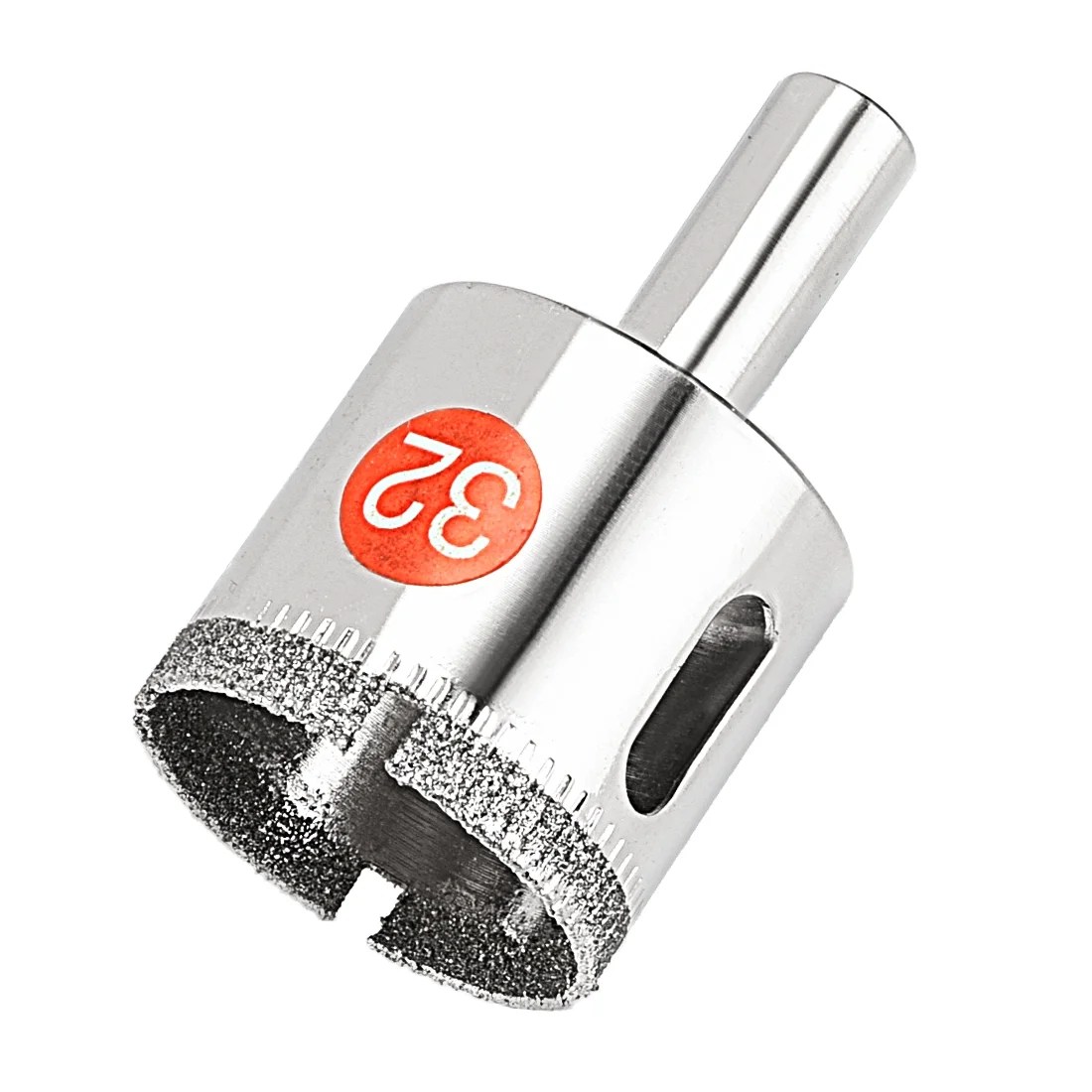 32mm Diamond Drill Bit Hole Saw for Tile Glass Marble Tool Silver Tone
