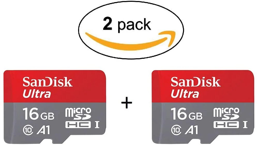 SanDisk Ultra 32GB microSDHC UHSI card with Adapter