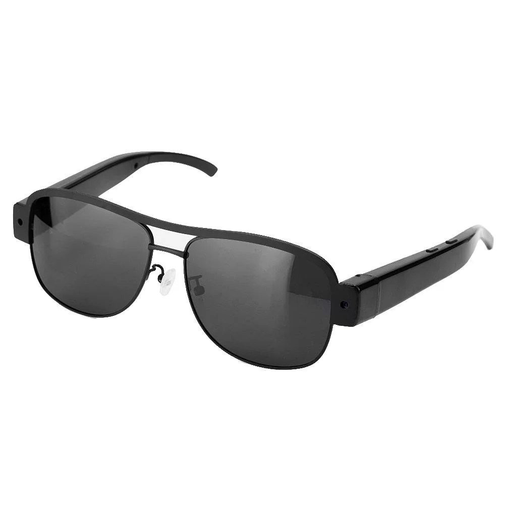 Tebru Glasses Video Camera,1080P HD Glasses Camera DVR Audio Video