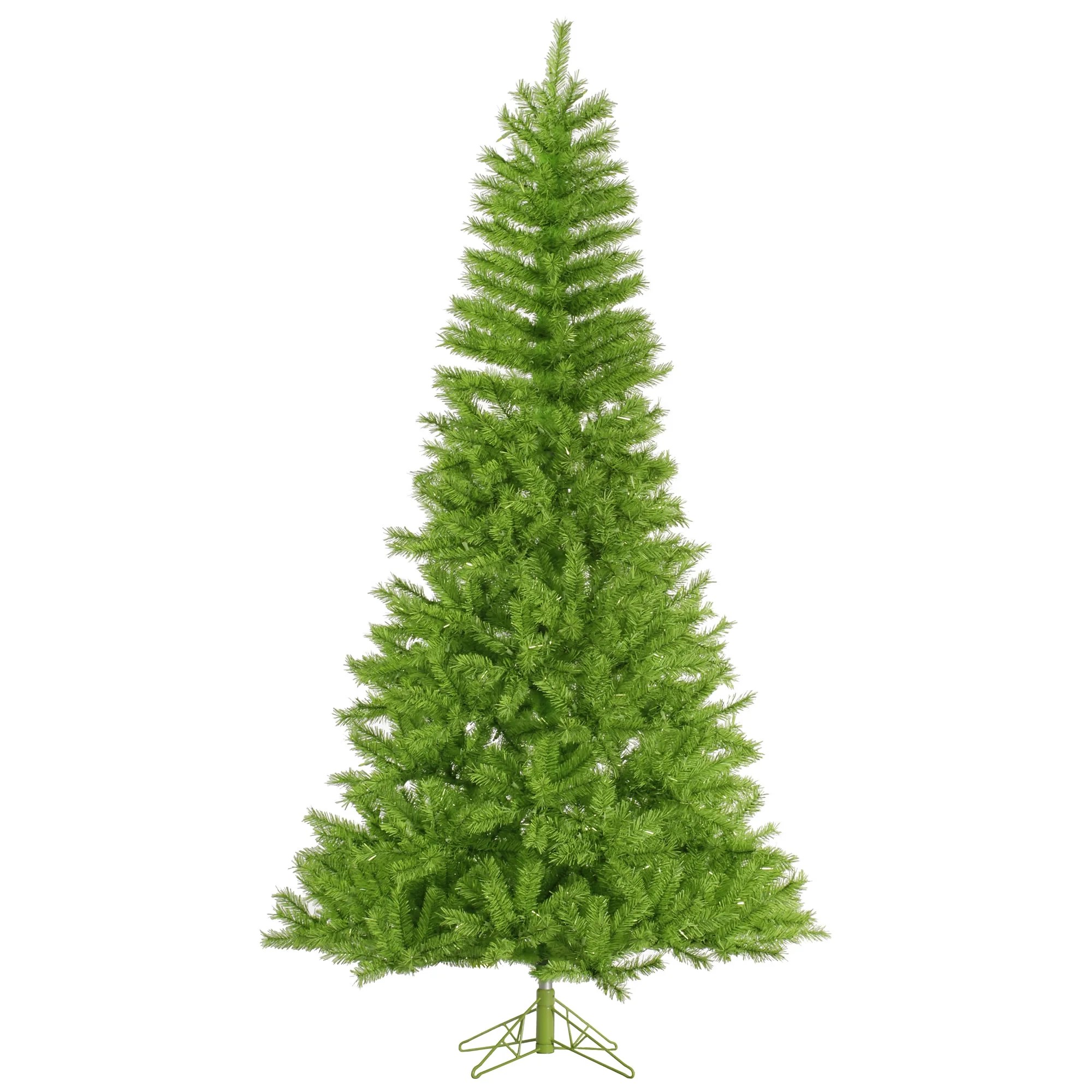 Lime Green Artificial Christmas Trees Vickerman Artificial Christmas Tree 5.5' x 36" Lime/Green Tinsel Tree
