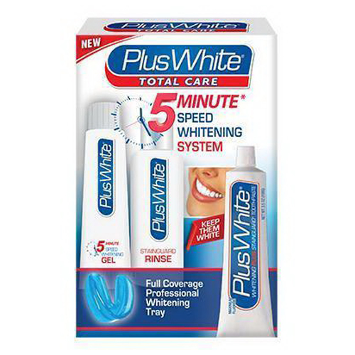 Plus White 5 Minute Premiere Dental Whitening Gel And Rinse Kit 1 Ea