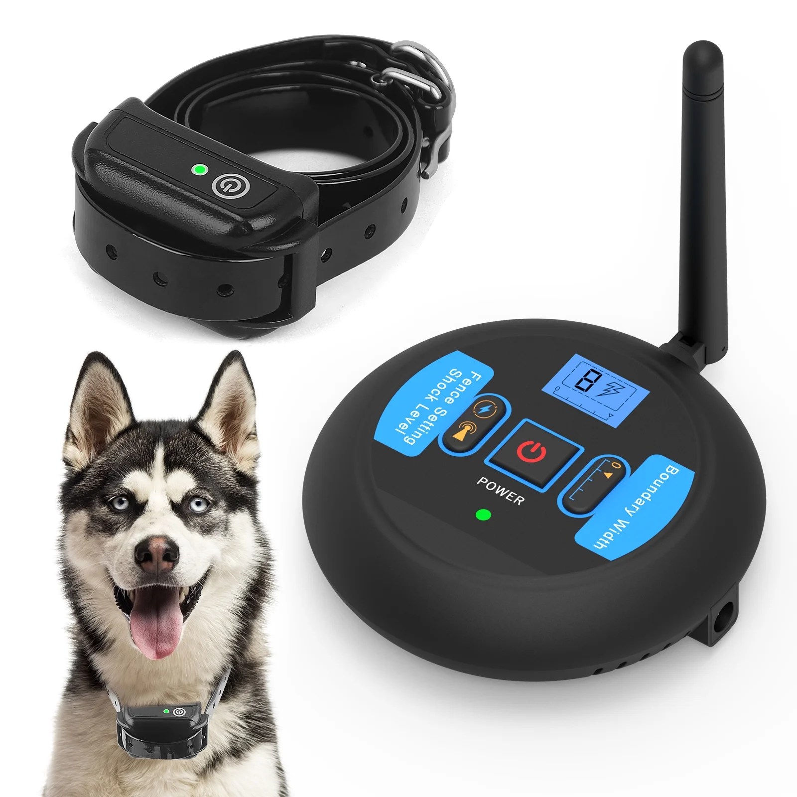 Wodondog Wireless Dog Invisible Fence for 1 Dog Signal Coverage
