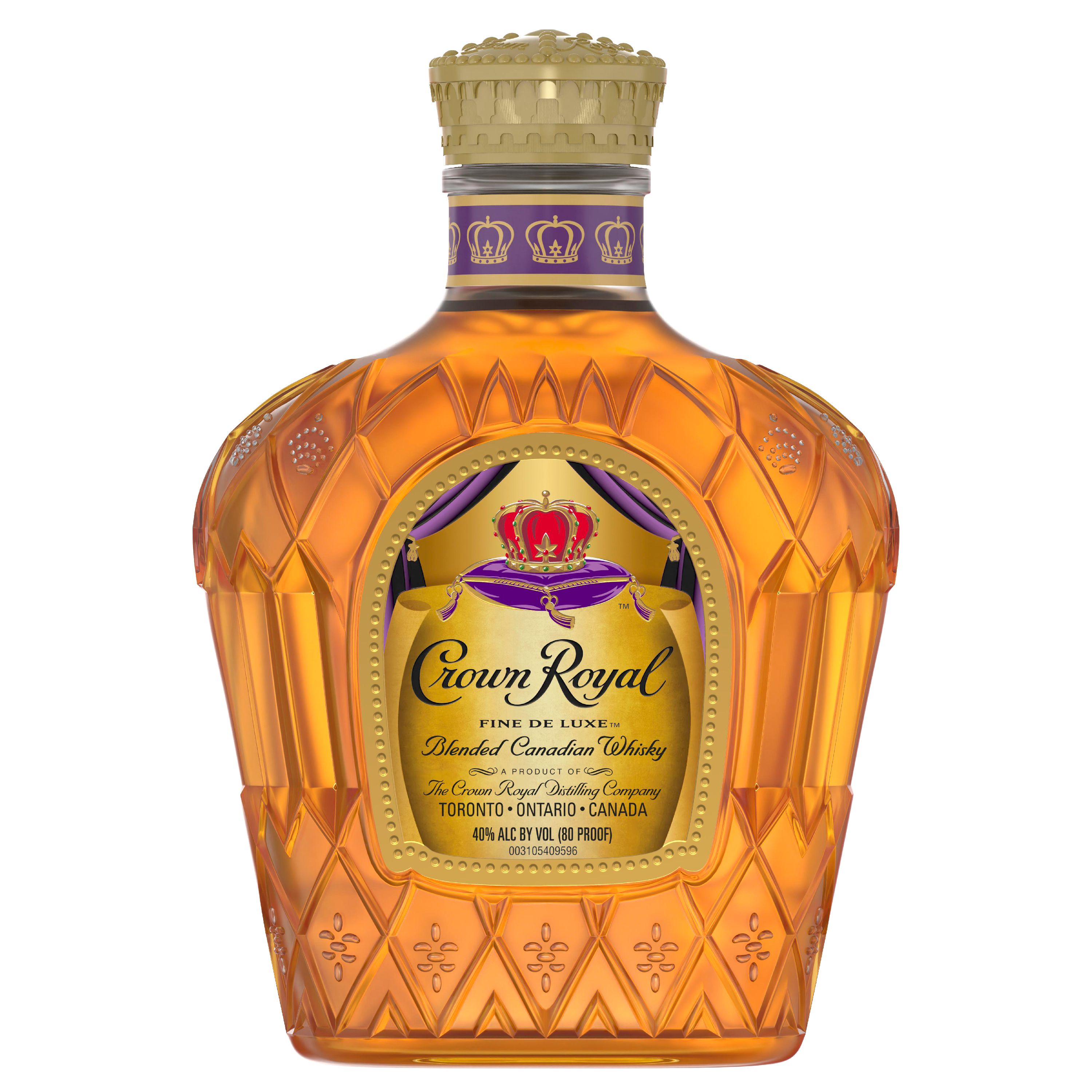 Crown Royal Fine Deluxe Blended Canadian Whisky, 375 mL (80 Proof