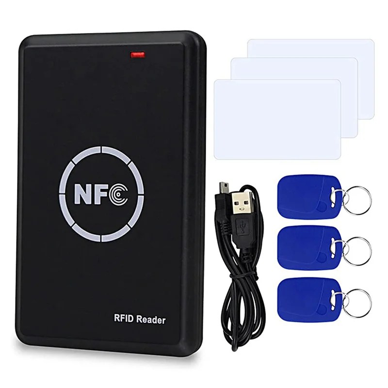 RFID NFC Duplicator 125KHz Key Fob Copier 13.56MHz Encrypted Programmer
