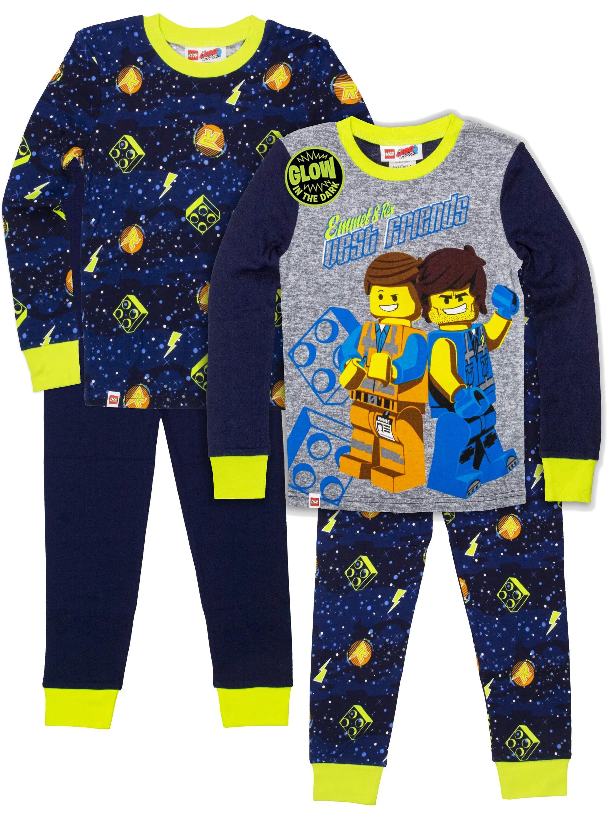 LEGO NINJAGO Lego Movie 2 4pc Pajama Set(Little Boys & Big Boys