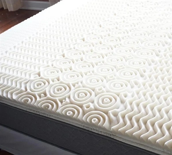 5 Zone Egg Crate Memory Foam Topper