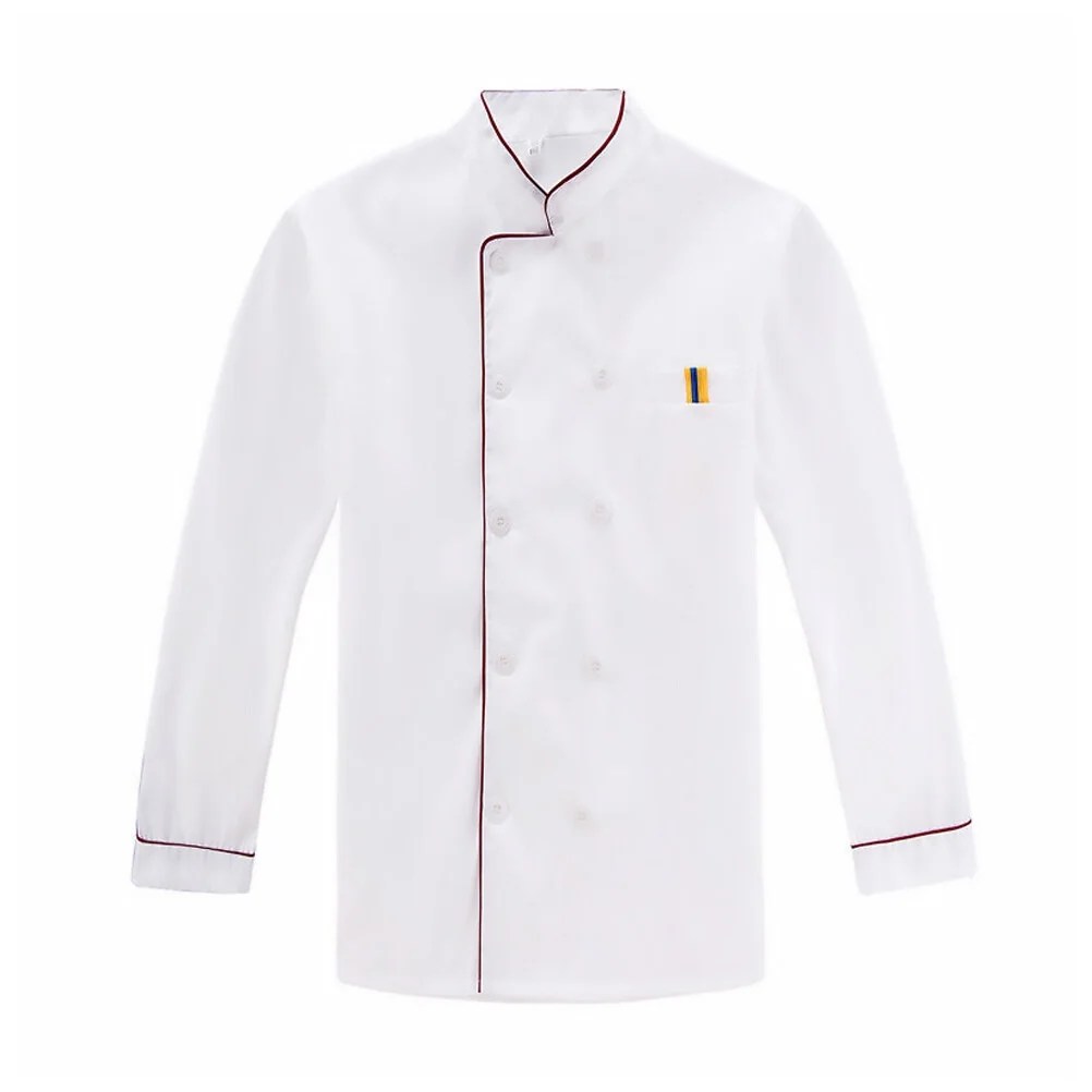HOMEMAXS Uniforms Kitchen Cook Antisplash Work Clothes Chef Clothes for Restaurant Bar Hotel